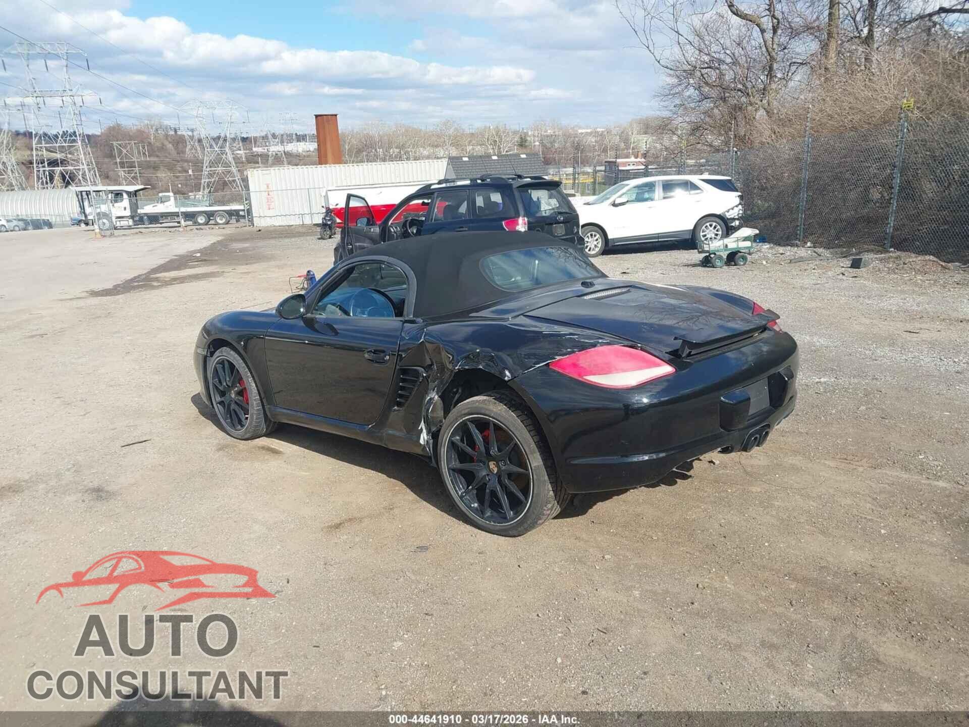 PORSCHE BOXSTER 2012 - WP0CB2A89CS798076