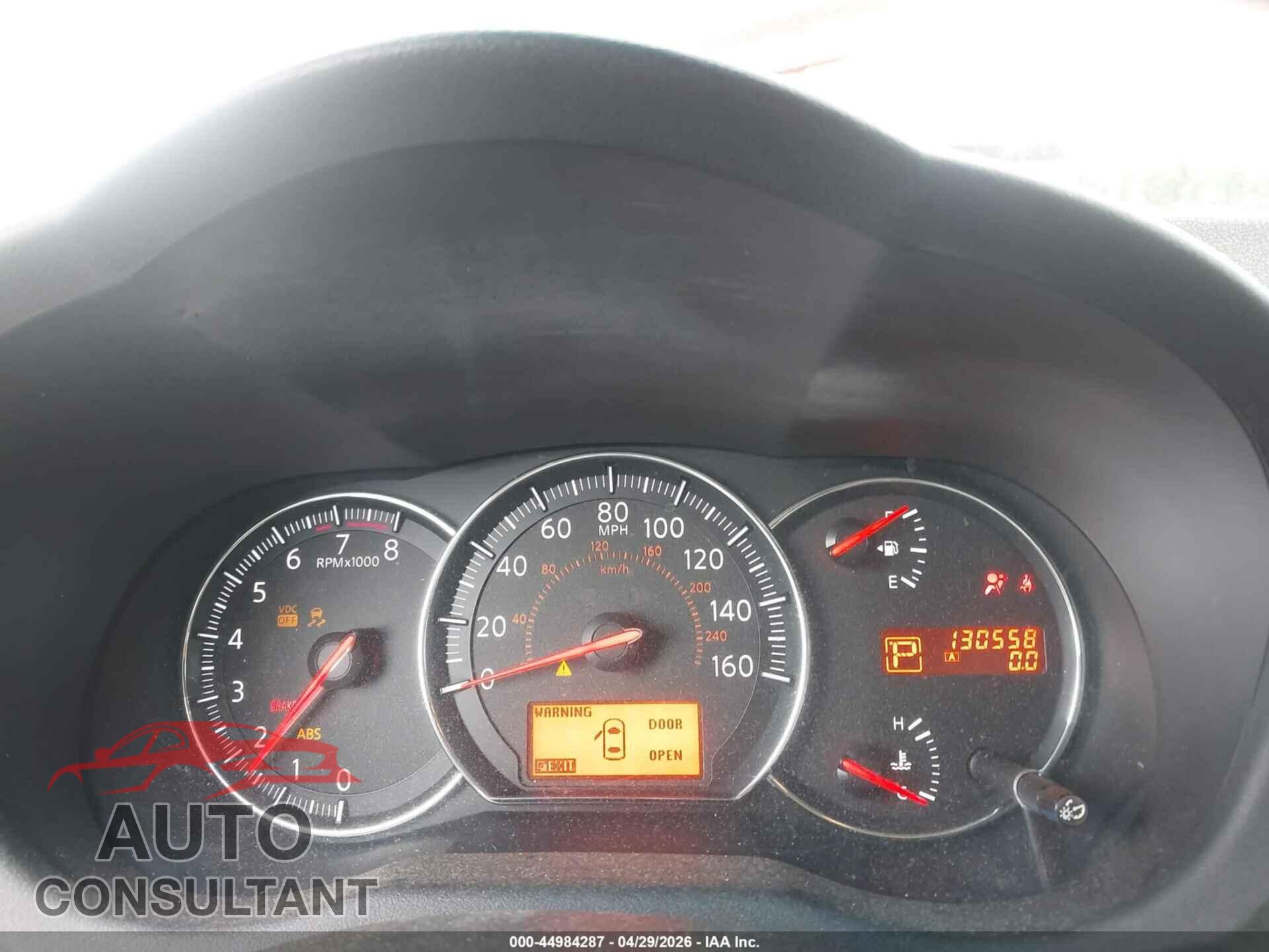 NISSAN MAXIMA 2010 - 1N4AA5AP1AC809314
