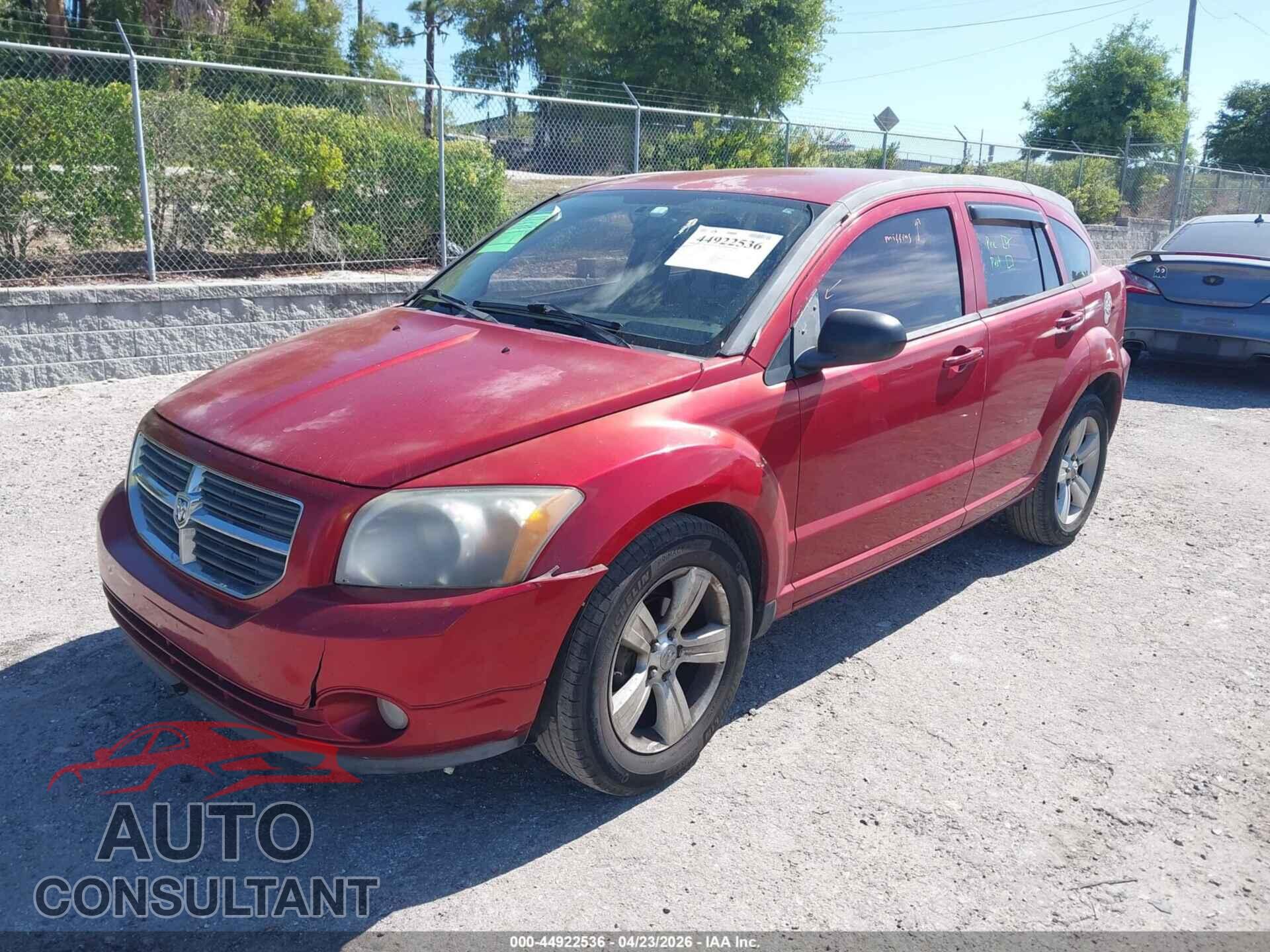 DODGE CALIBER 2010 - 1B3CB3HA9AD648048