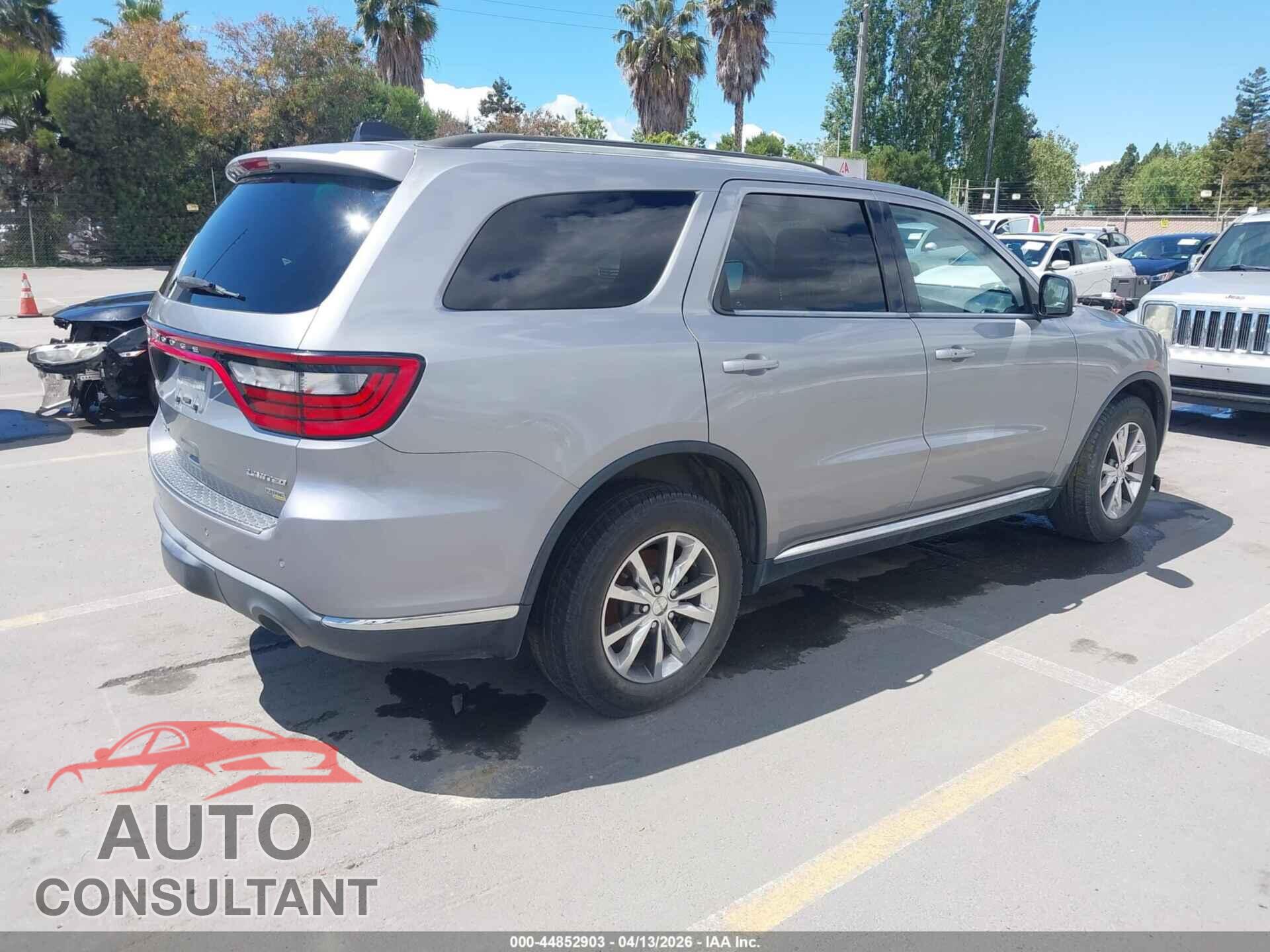 DODGE DURANGO 2015 - 1C4RDJDG6FC795653
