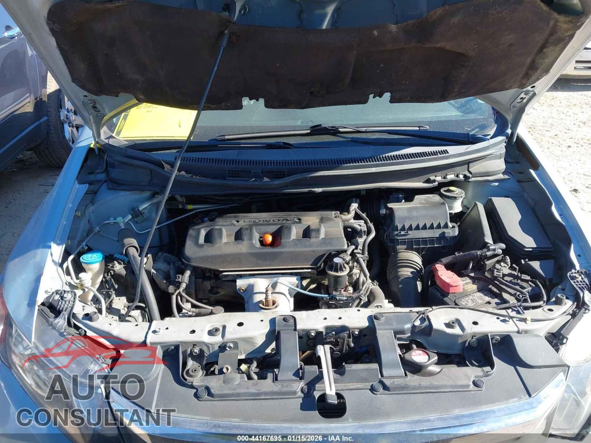 HONDA CIVIC 2012 - 2HGFB2F98CH543961
