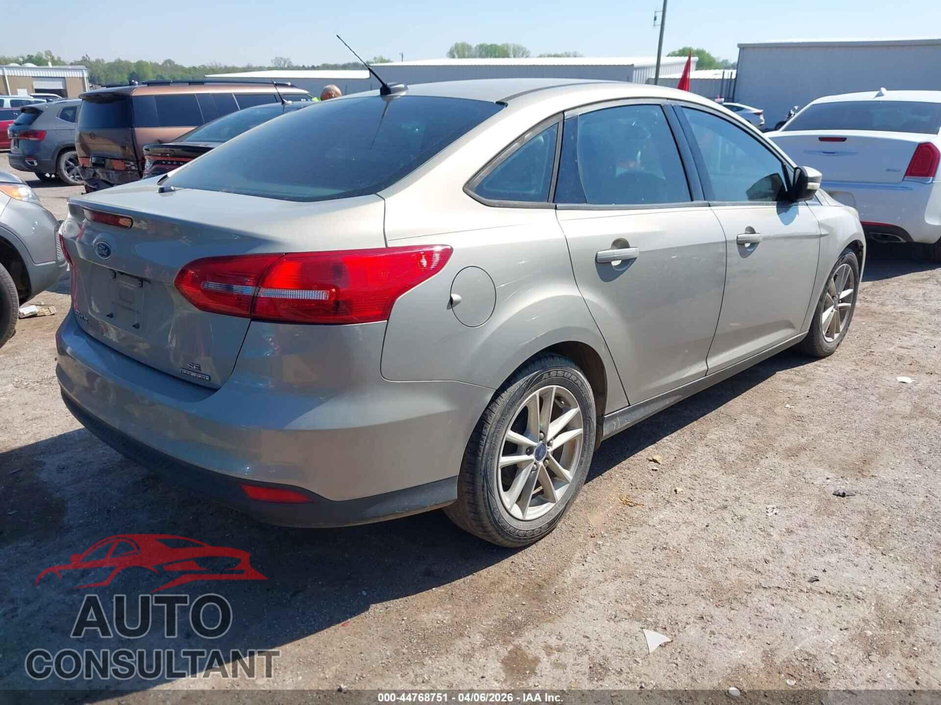 FORD FOCUS 2015 - 1FADP3F2XFL367993