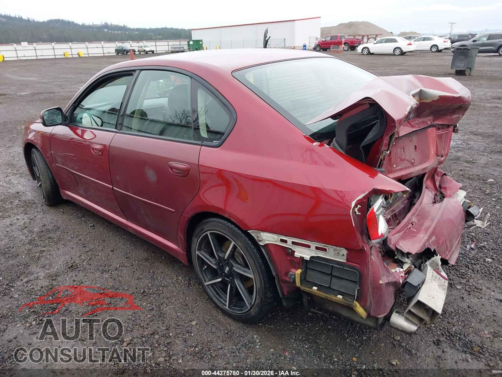 SUBARU LEGACY 2009 - 4S3BL676894212289