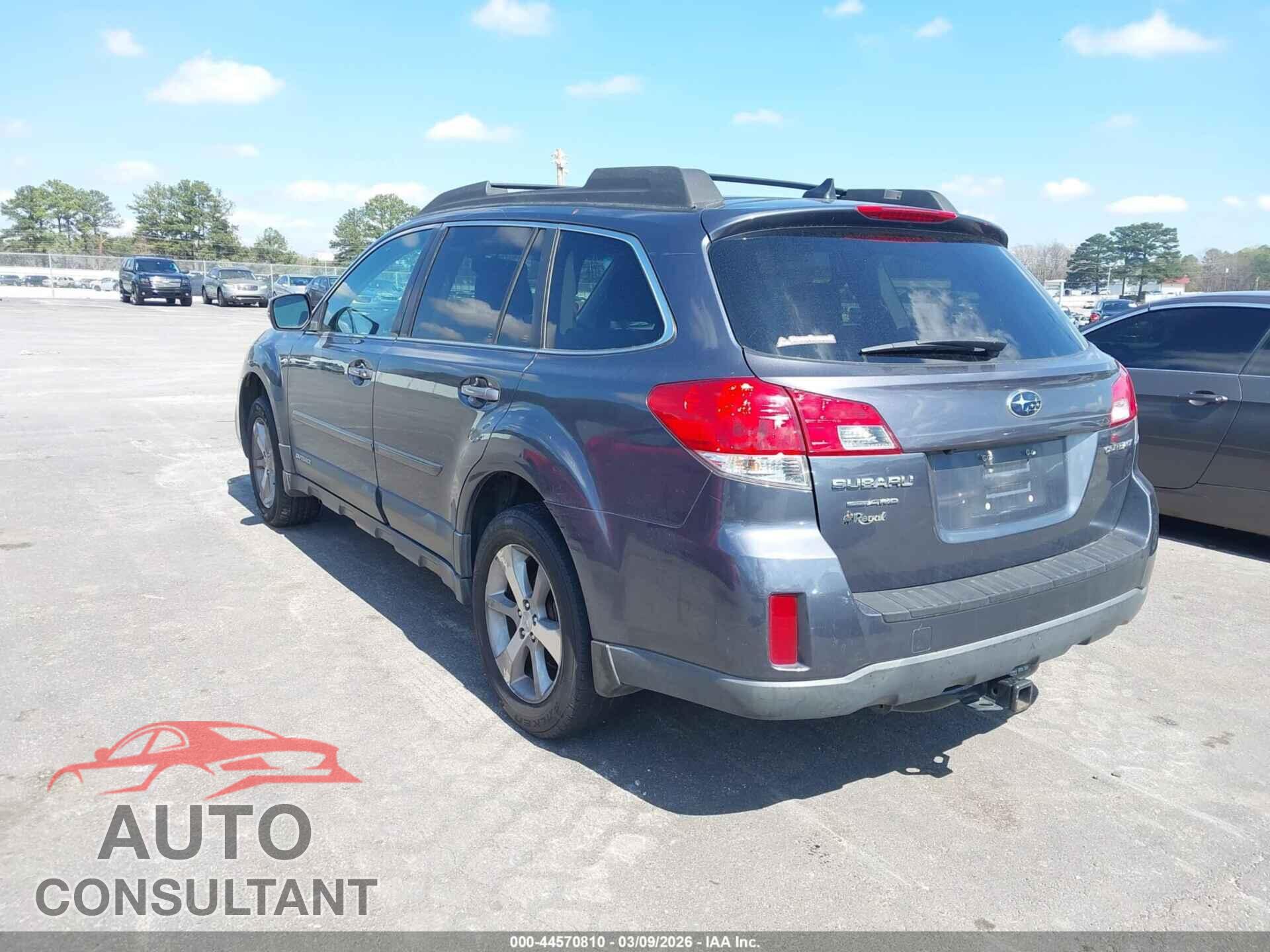SUBARU OUTBACK 2014 - 4S4BRCPC8E3255819
