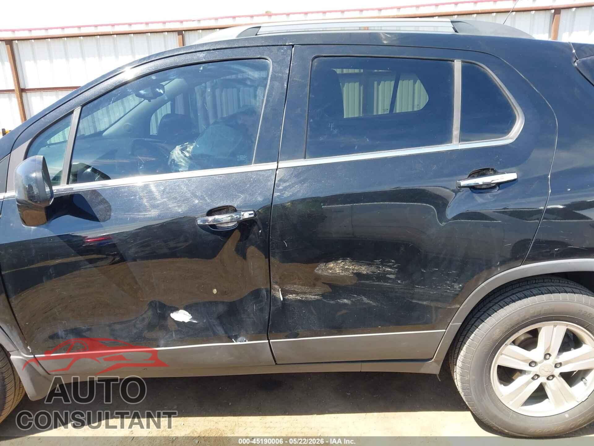CHEVROLET TRAX 2017 - 3GNCJPSB3HL283761