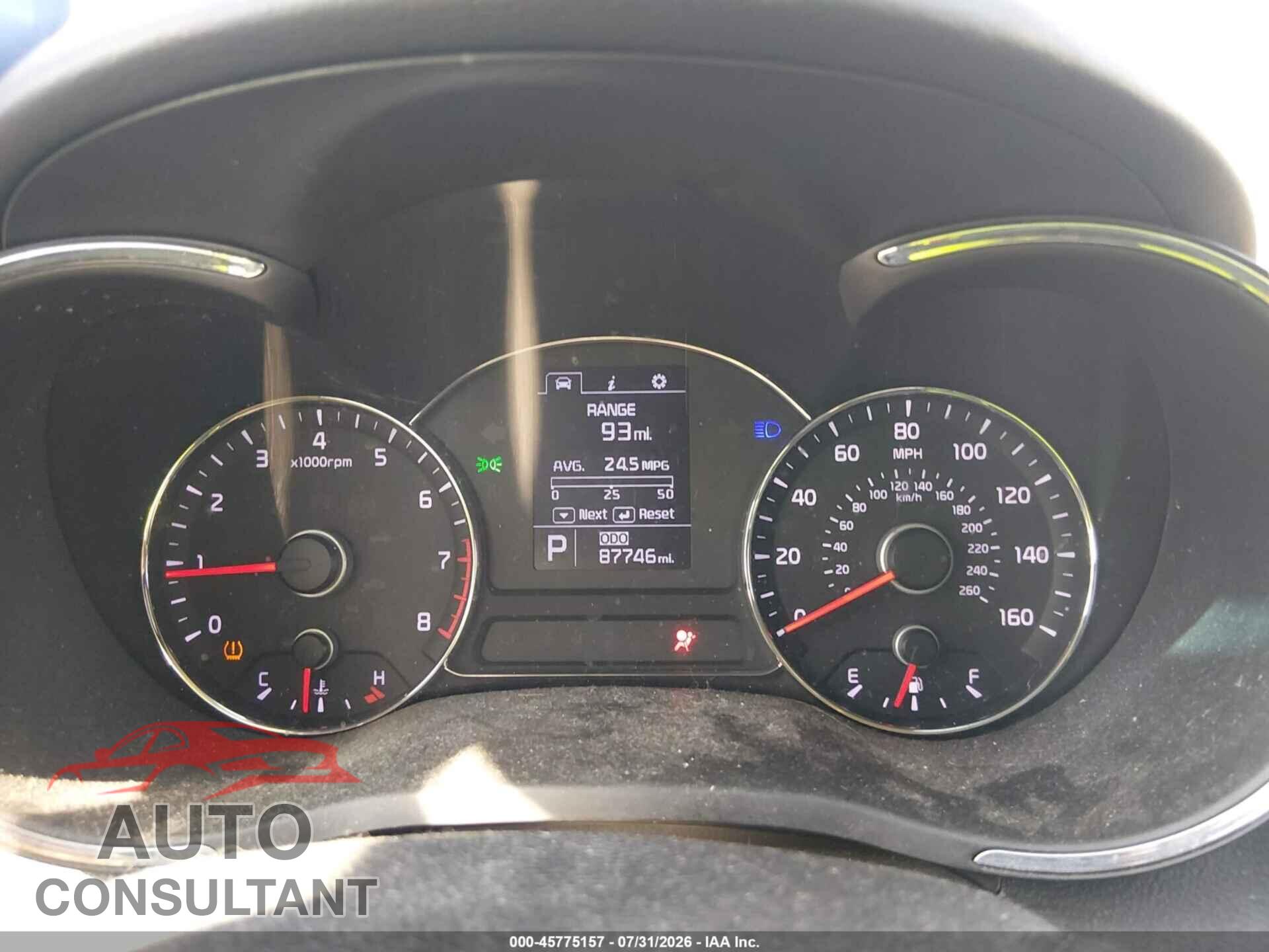 KIA FORTE 2016 - KNAFX5A8XG5598504