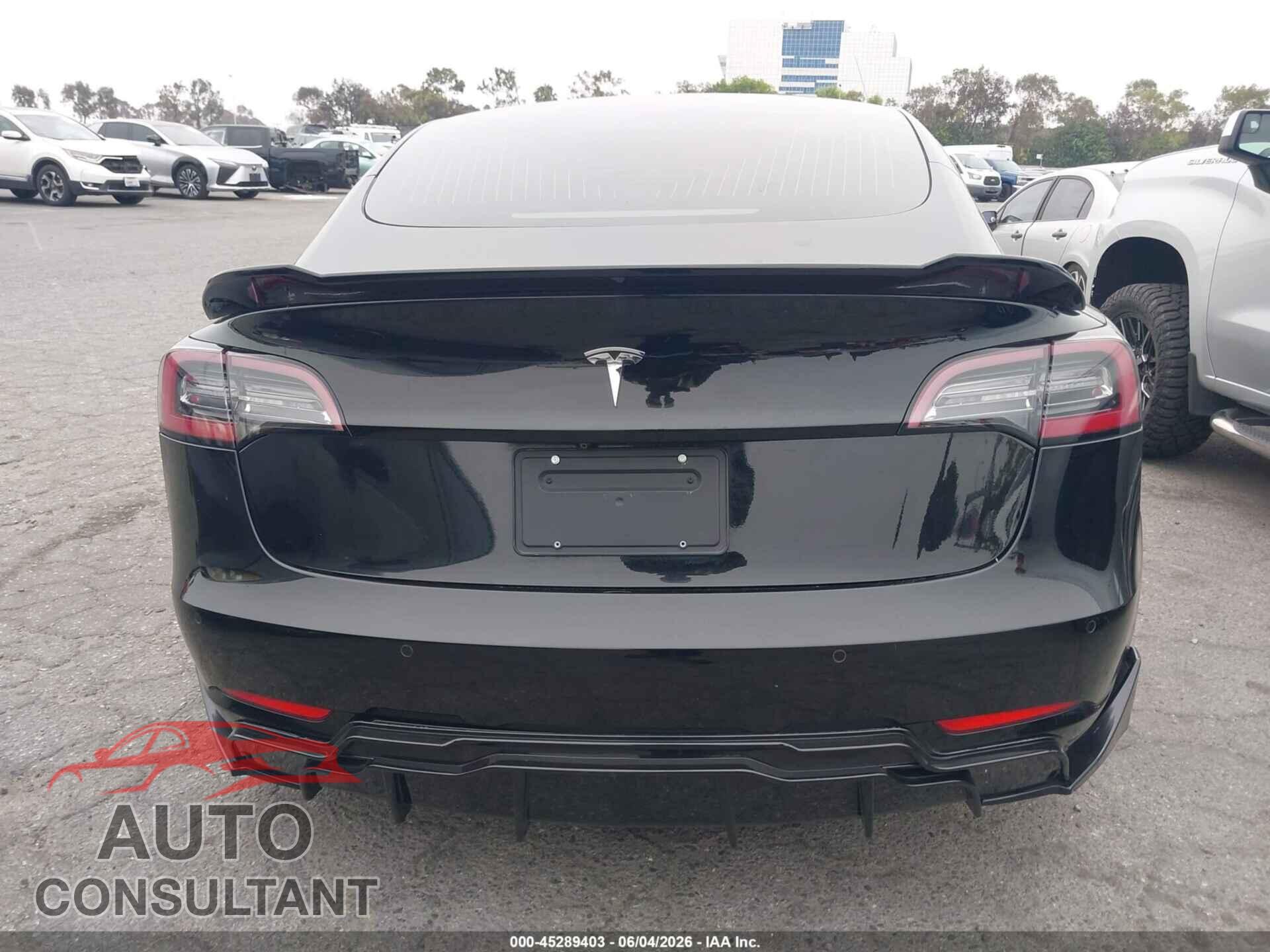 TESLA MODEL 3 2020 - 5YJ3E1EA6LF804704