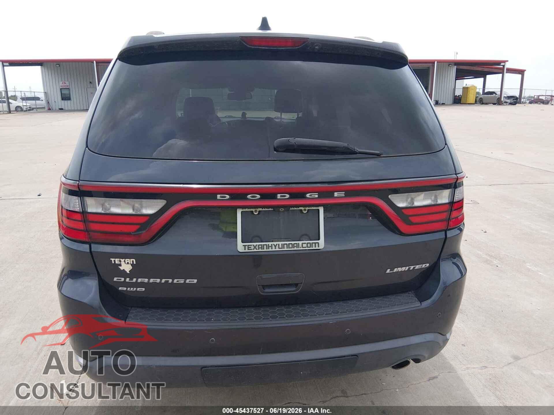 DODGE DURANGO 2015 - 1C4RDJDG2FC101444