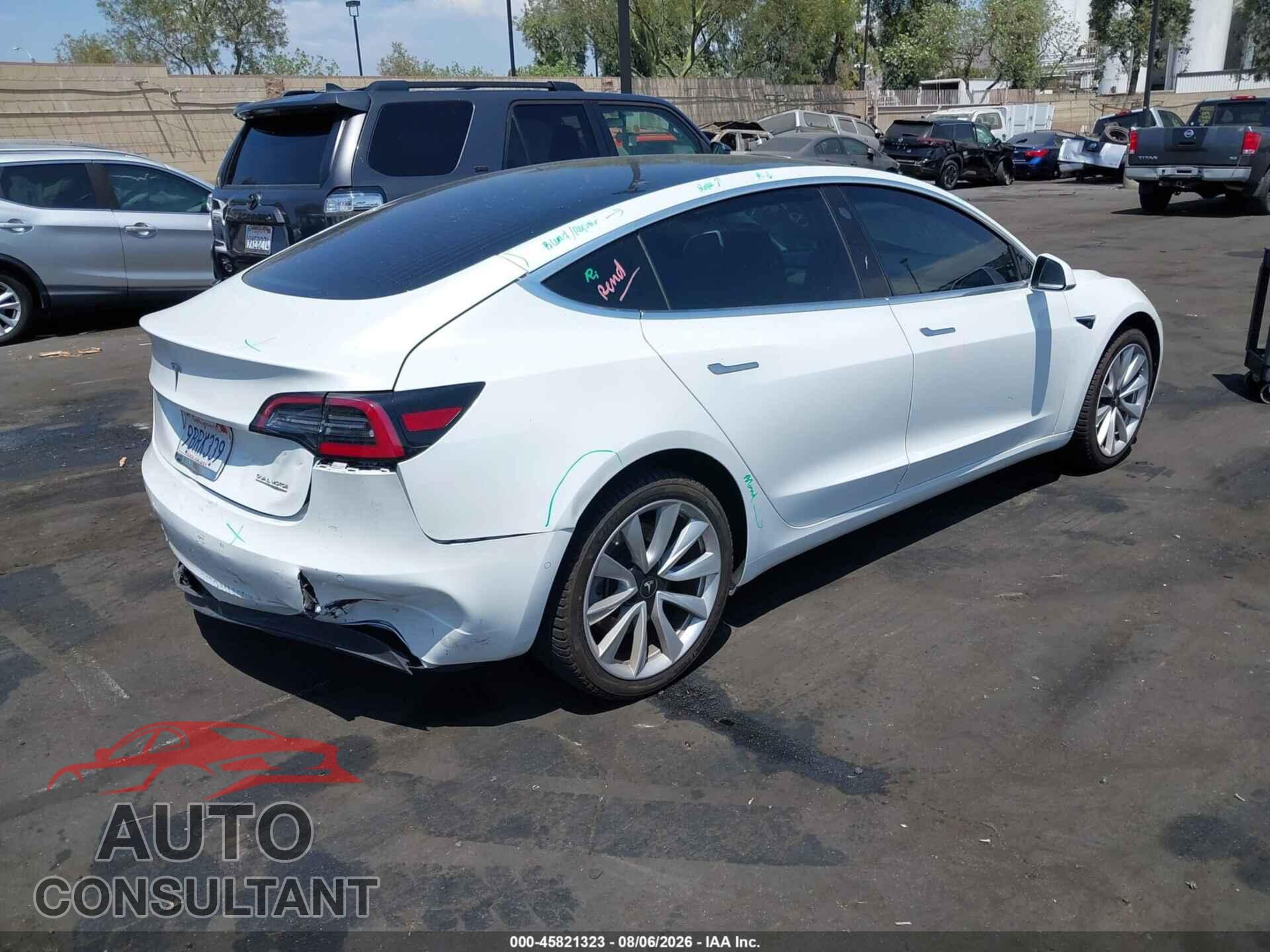 TESLA MODEL 3 2019 - 5YJ3E1EB7KF477785