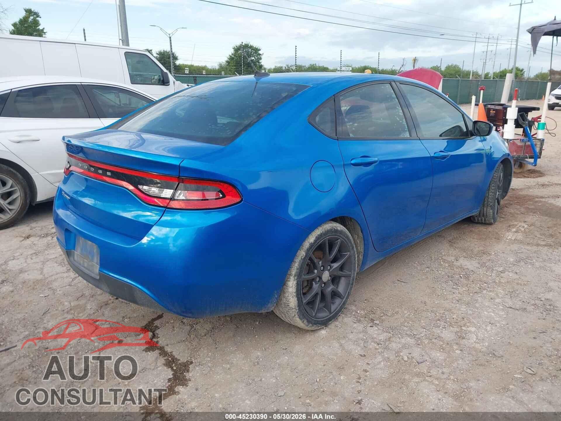 DODGE DART 2015 - 1C3CDFAA1FD433554
