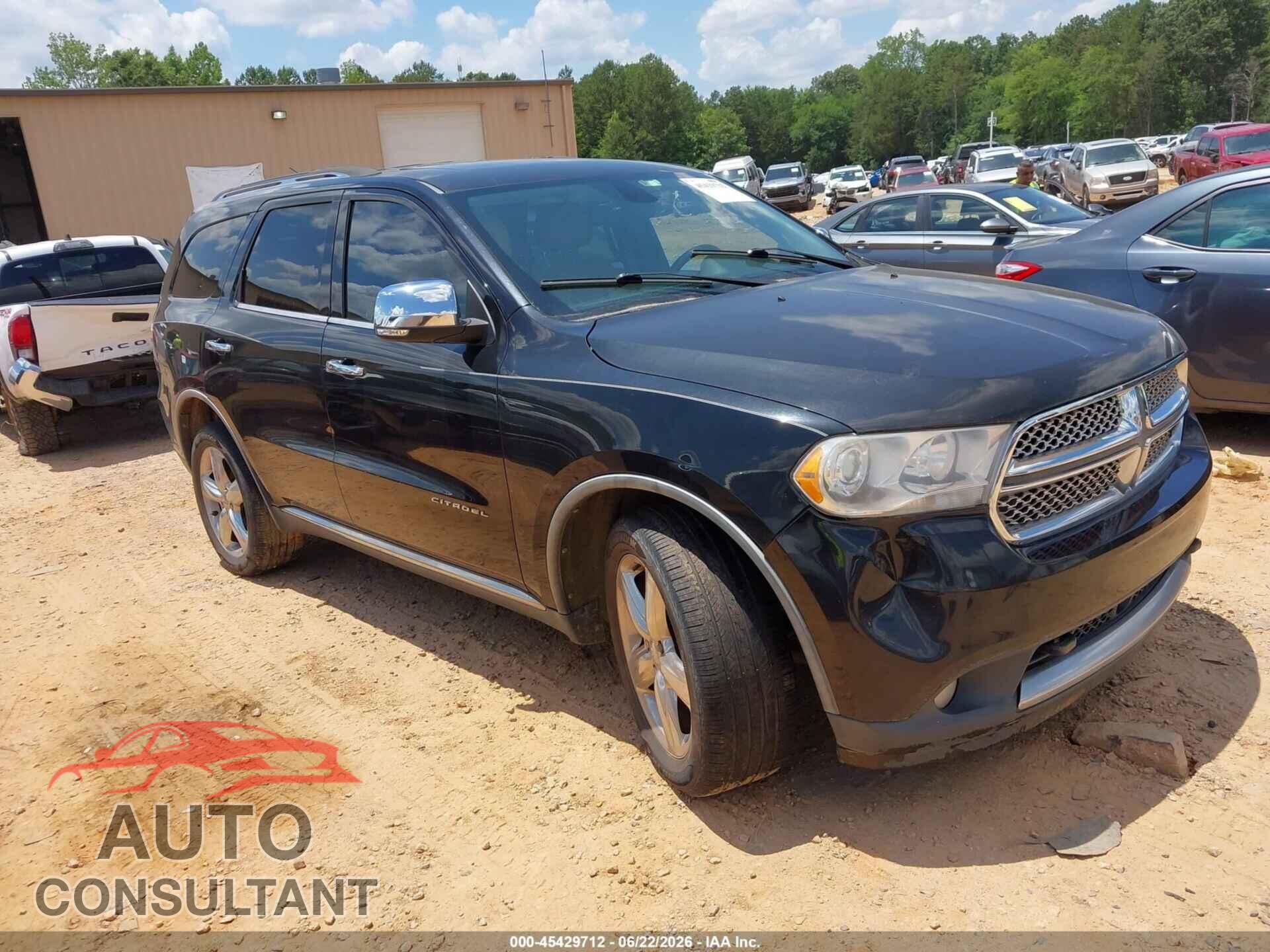 DODGE DURANGO 2012 - 1C4SDJET0CC205018