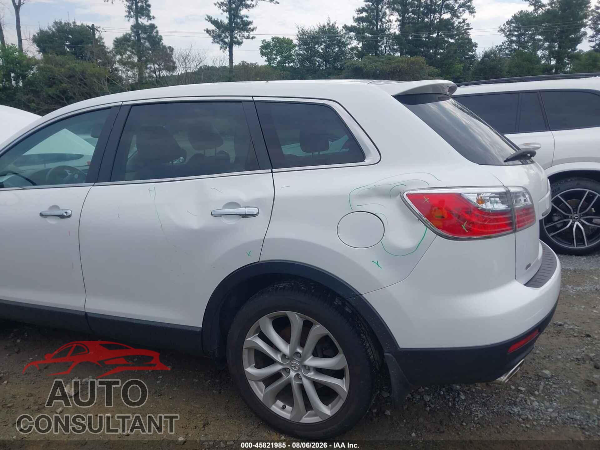MAZDA CX-9 2012 - JM3TB3DA0C0343611
