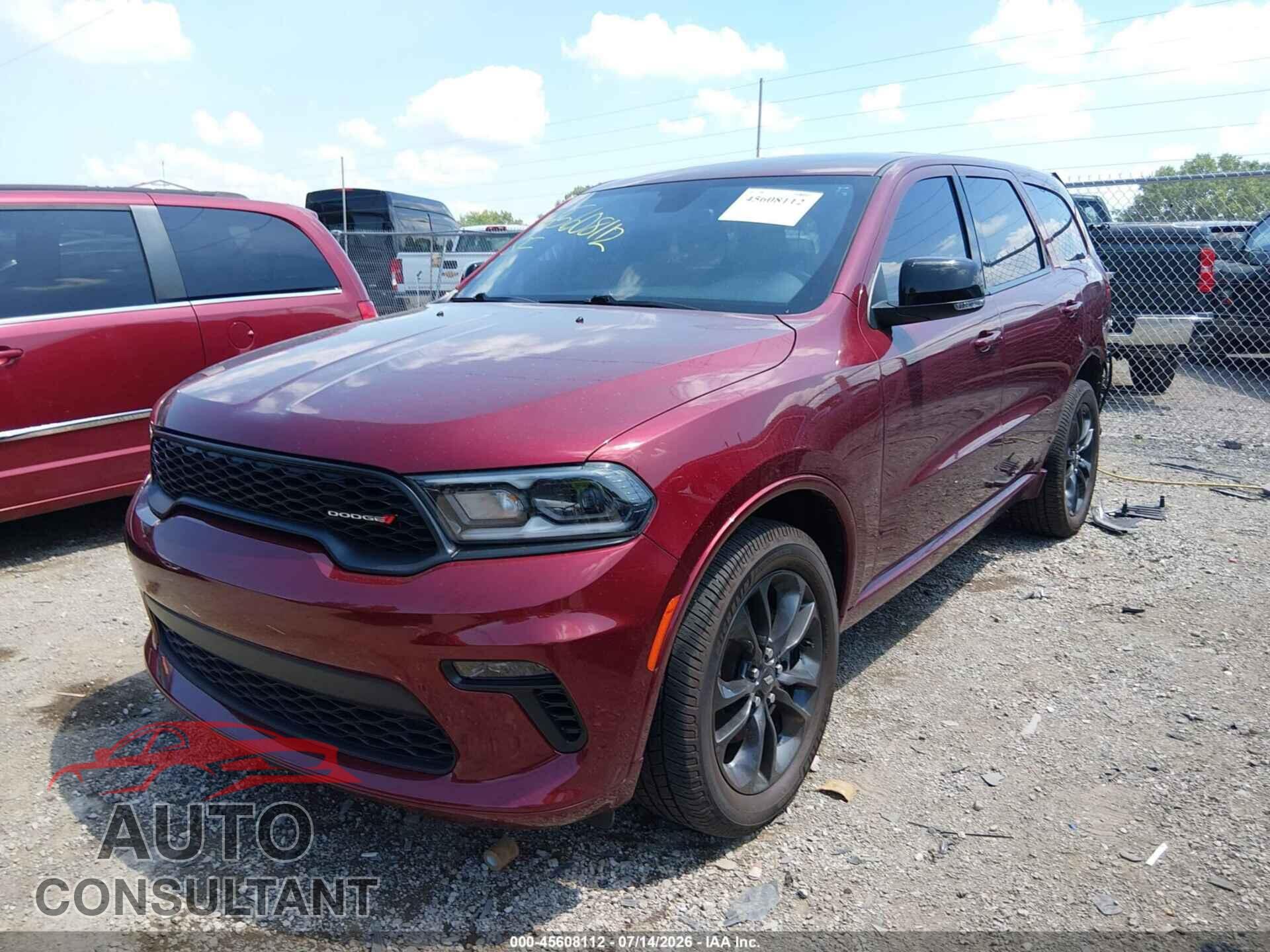DODGE DURANGO 2021 - 1C4RDJDG7MC837454