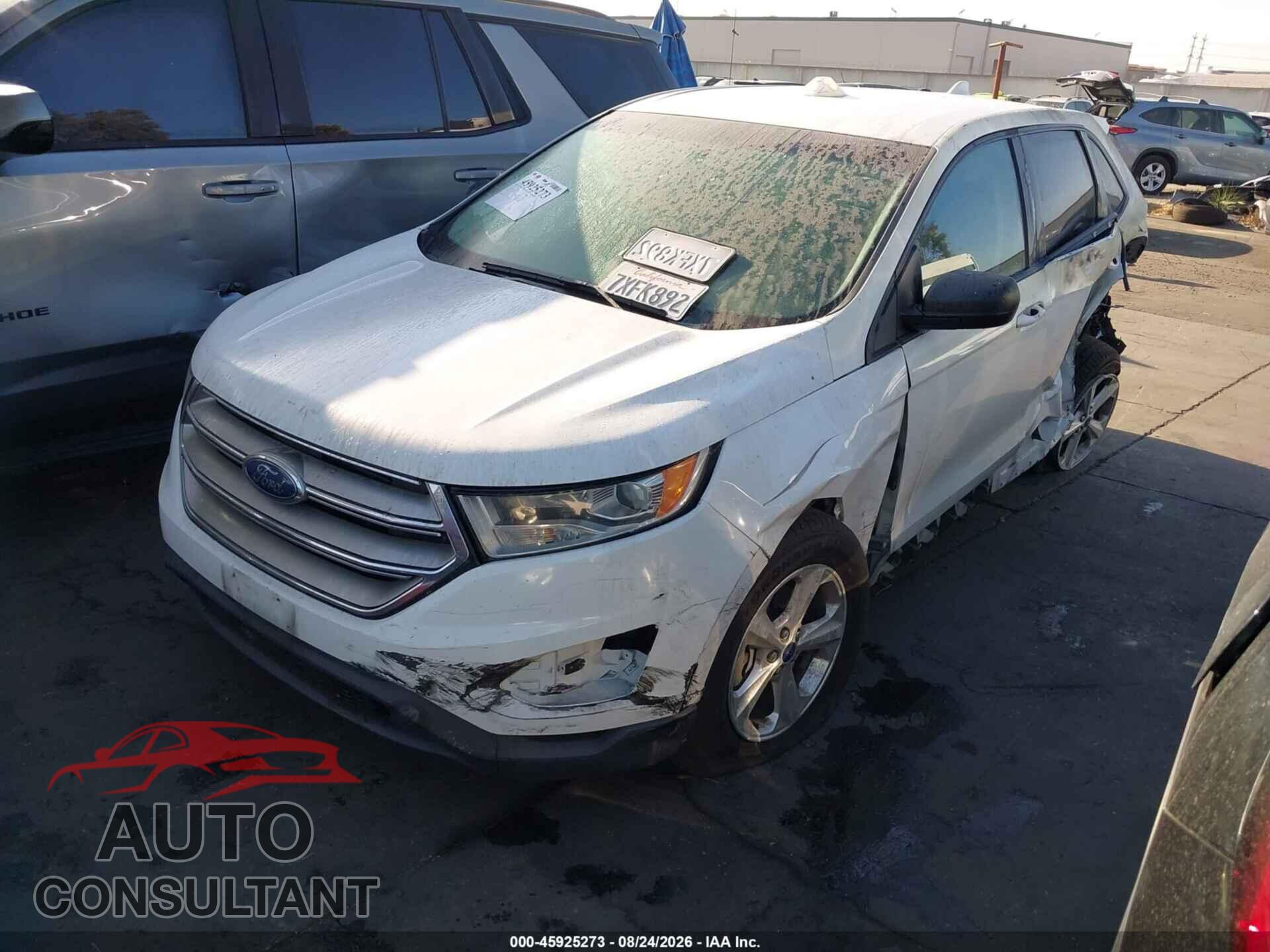 FORD EDGE 2017 - 2FMPK3G98HBC55435