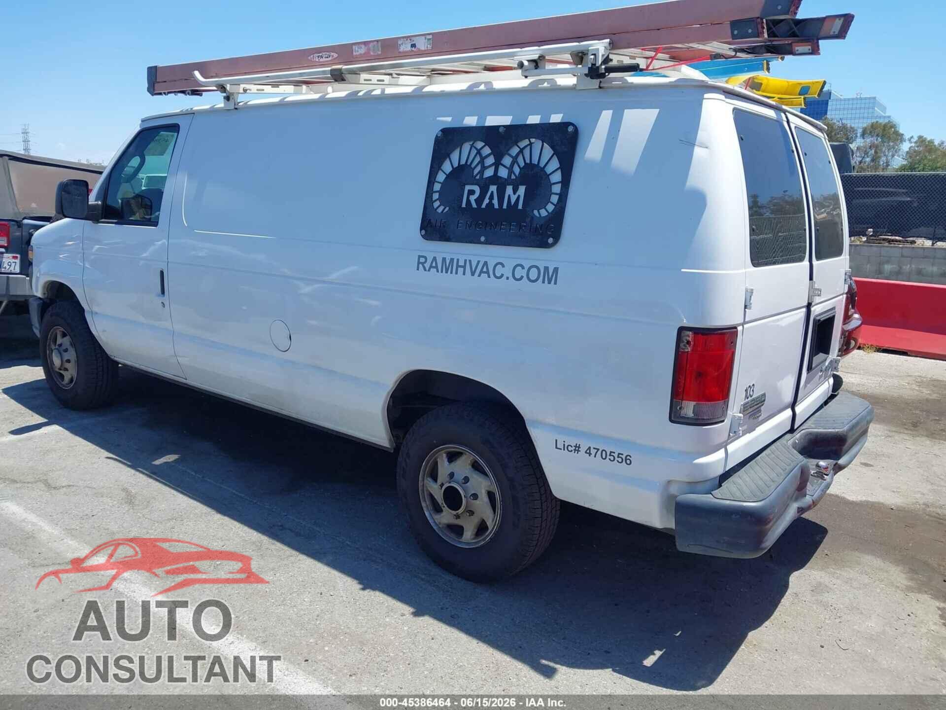 FORD E-250 2013 - 1FTNE2EL4DDB32392