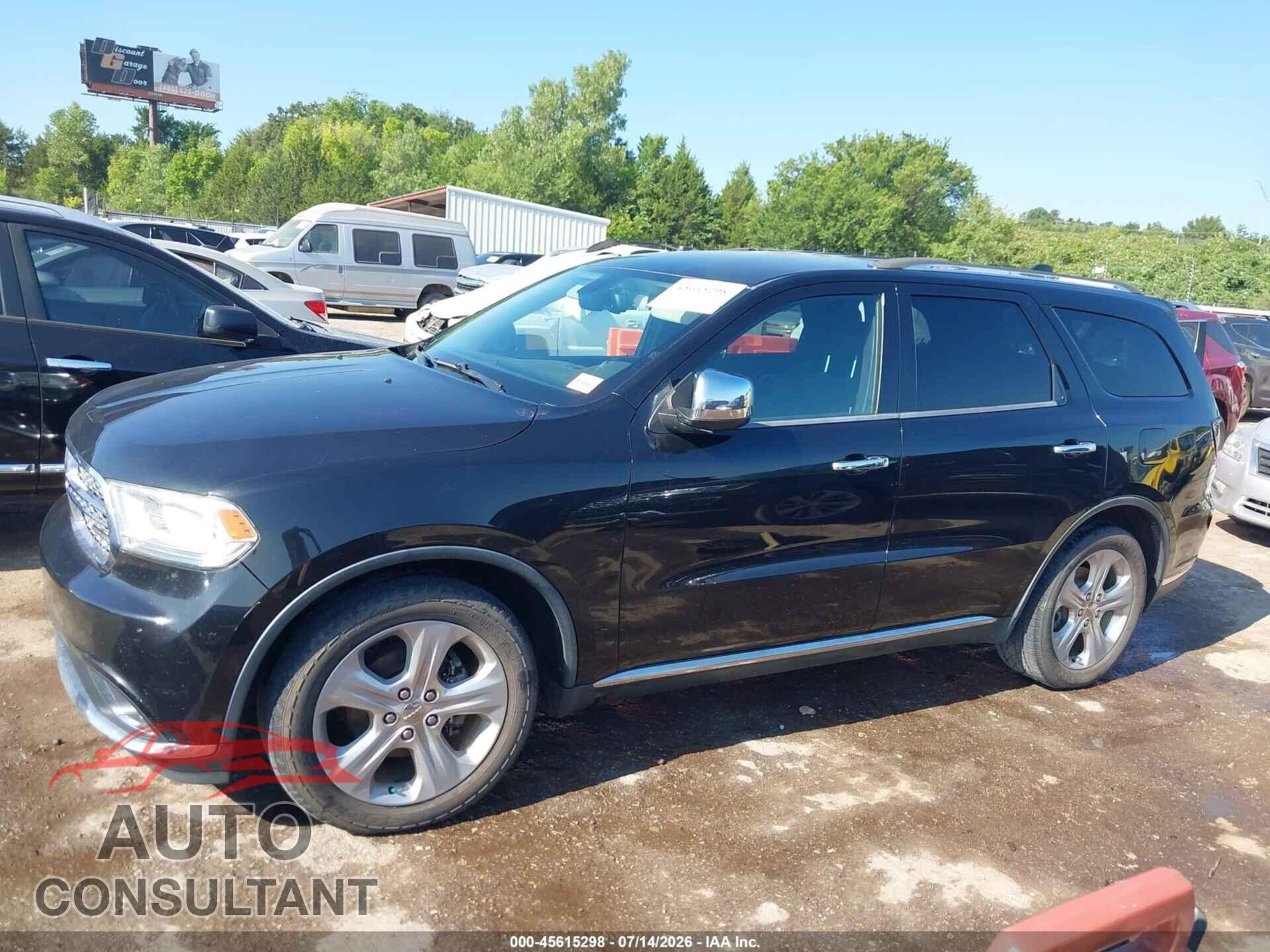 DODGE DURANGO 2014 - 1C4RDHAG1EC513995