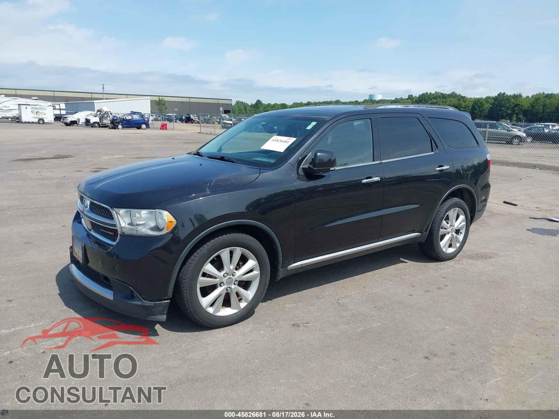 DODGE DURANGO 2013 - 1C4RDJDG5DC509580