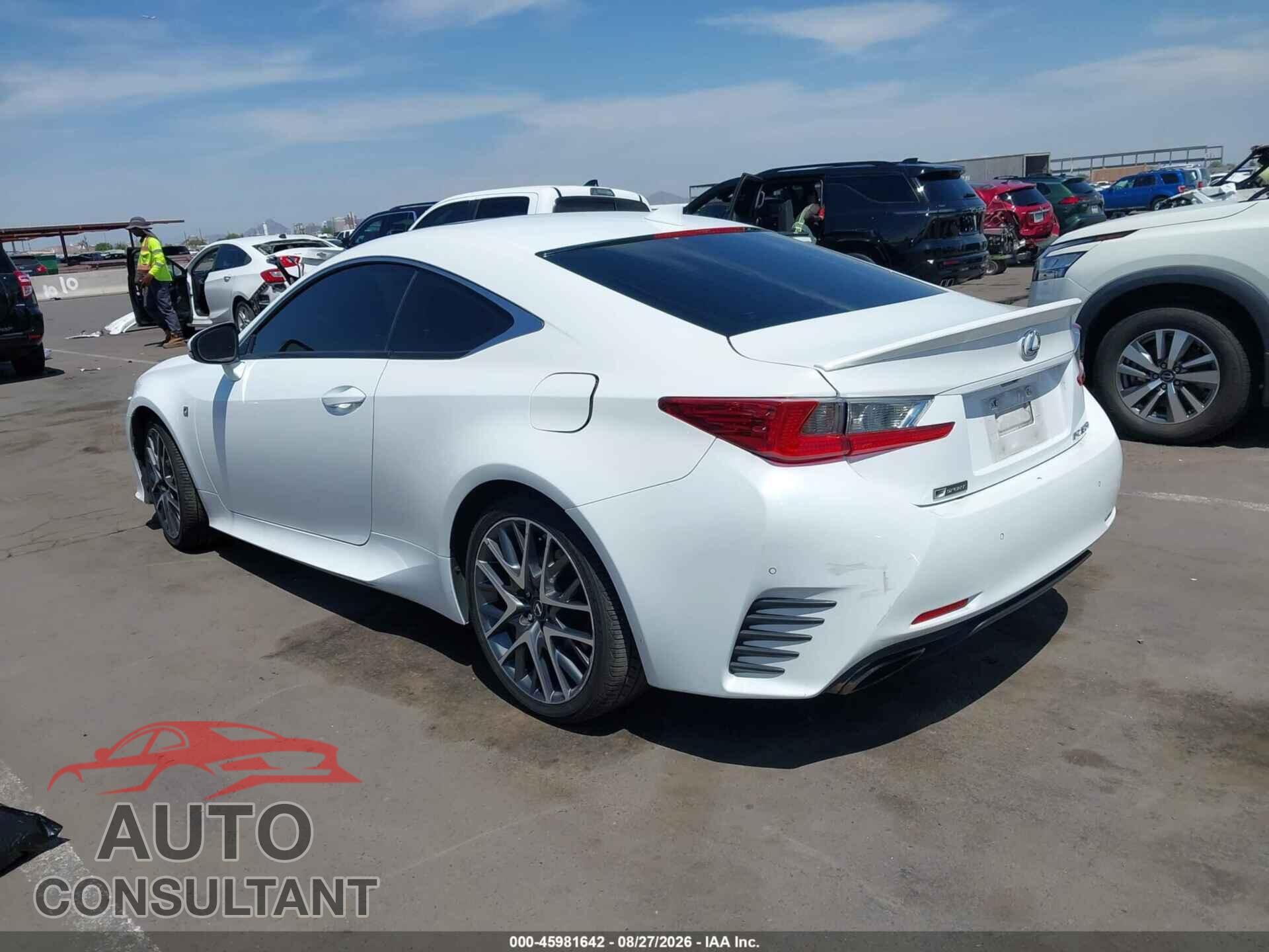 LEXUS RC 350 2015 - JTHHE5BC5F5010686