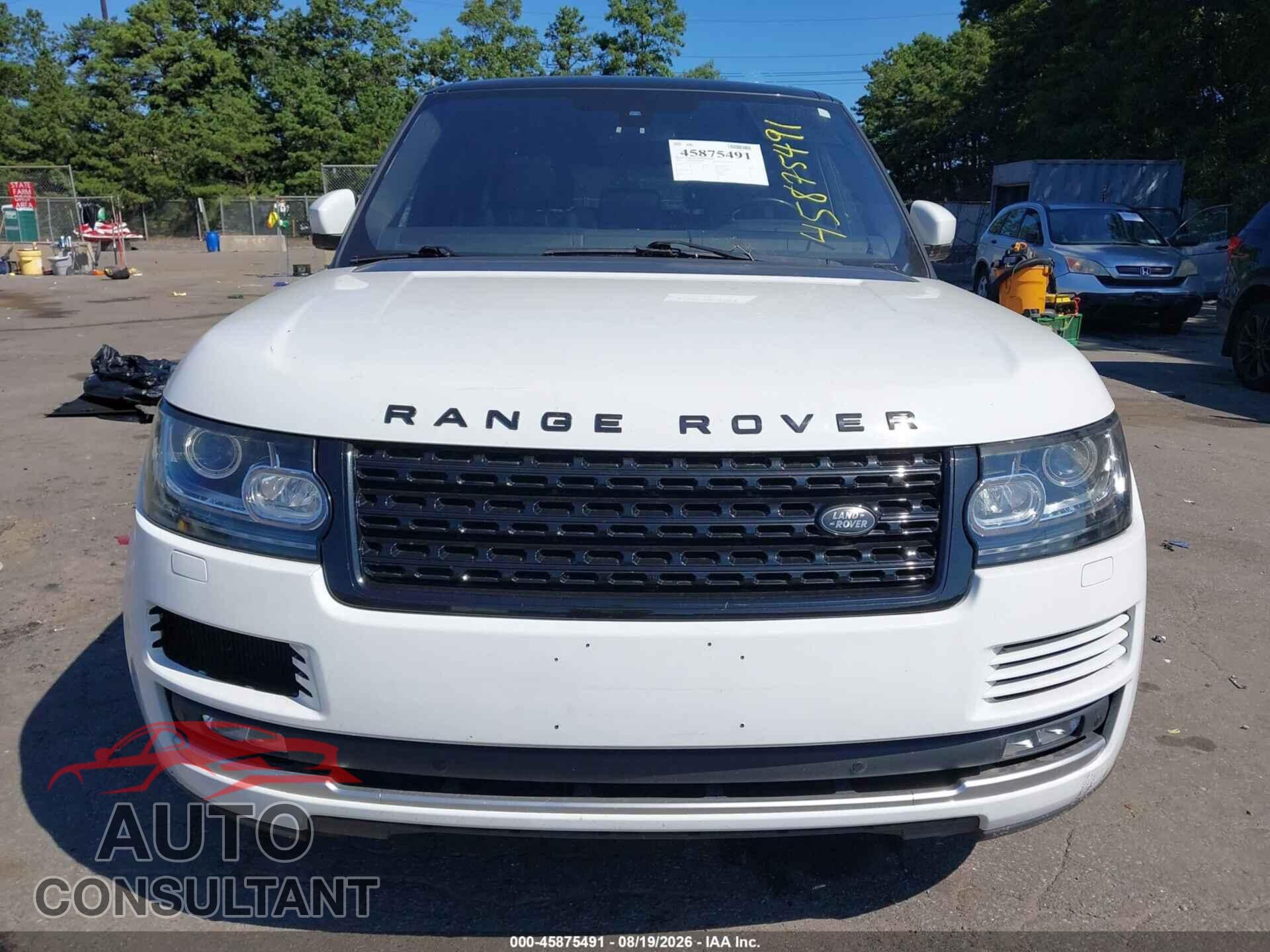 LAND ROVER RANGE ROVER 2016 - SALGS2EF2GA298100