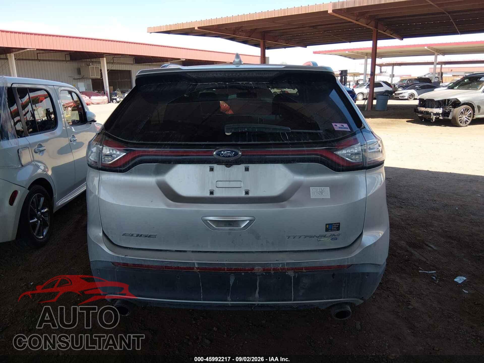 FORD EDGE 2015 - 2FMTK4K98FBB22859