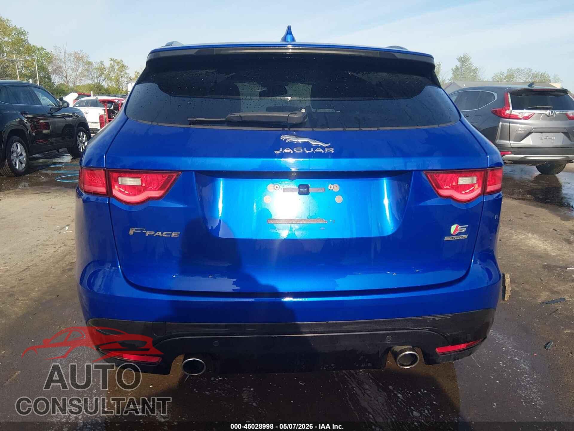 JAGUAR F-PACE 2018 - SADCM2FVXJA246313
