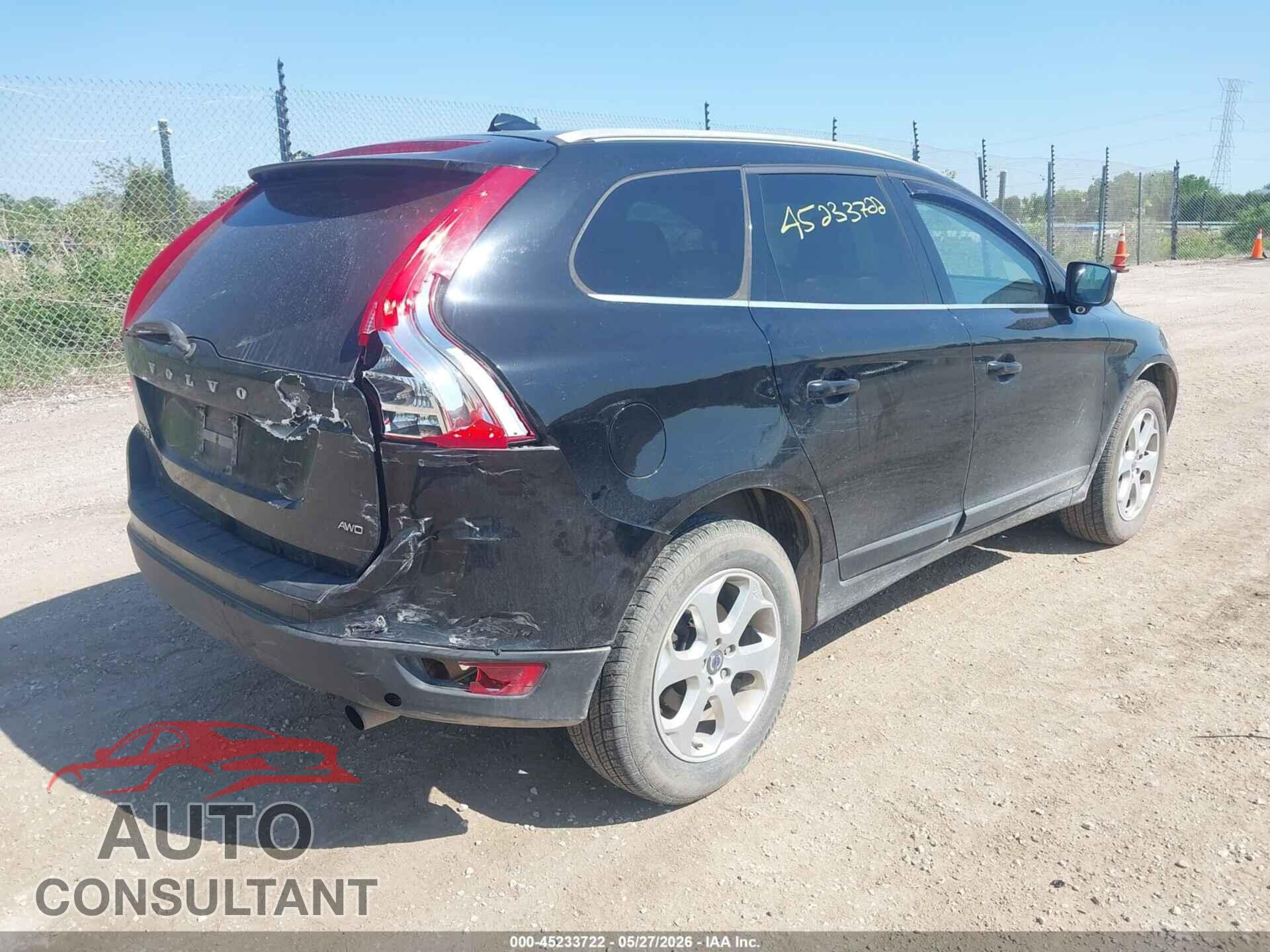 VOLVO XC60 2013 - YV4940DZ8D2375663