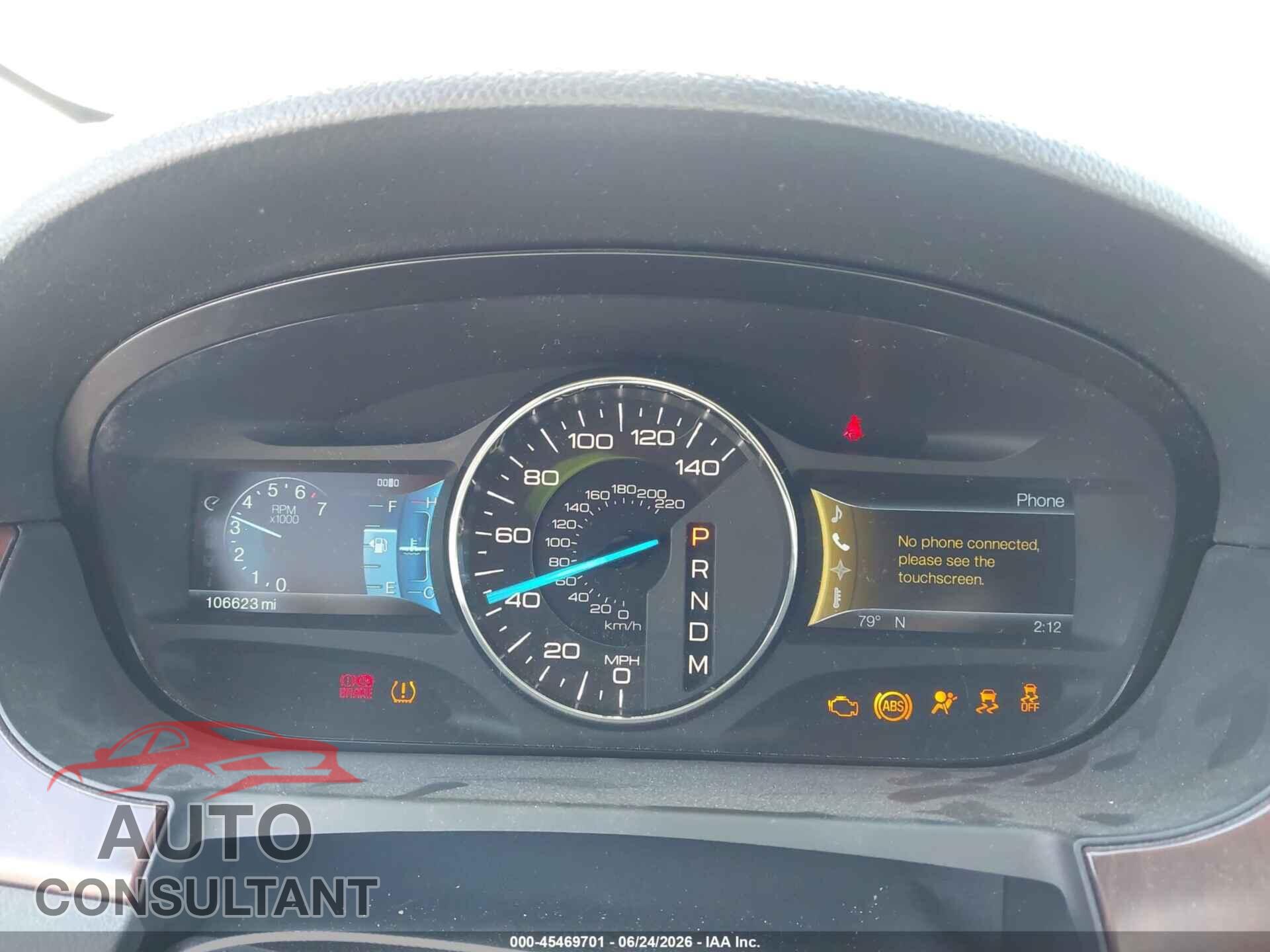 FORD EDGE 2011 - 2FMDK4KC4BBA86517
