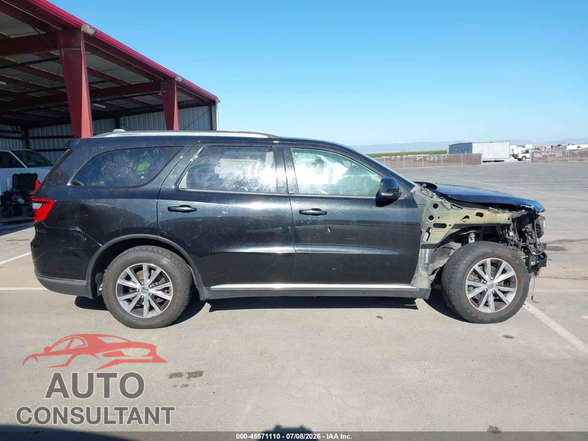 DODGE DURANGO 2016 - 1C4RDHDG4GC360155
