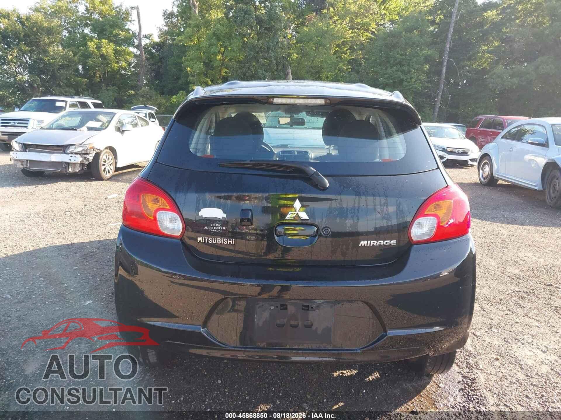 MITSUBISHI MIRAGE 2014 - ML32A4HJ3EH005442