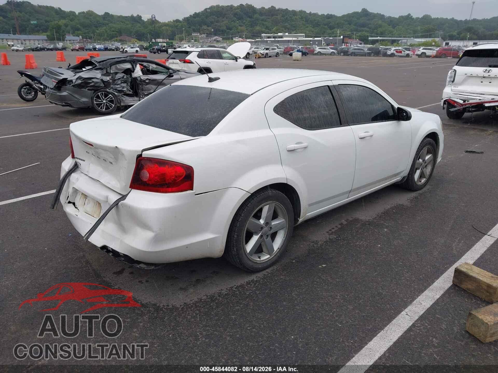DODGE AVENGER 2013 - 1C3CDZAB3DN564227