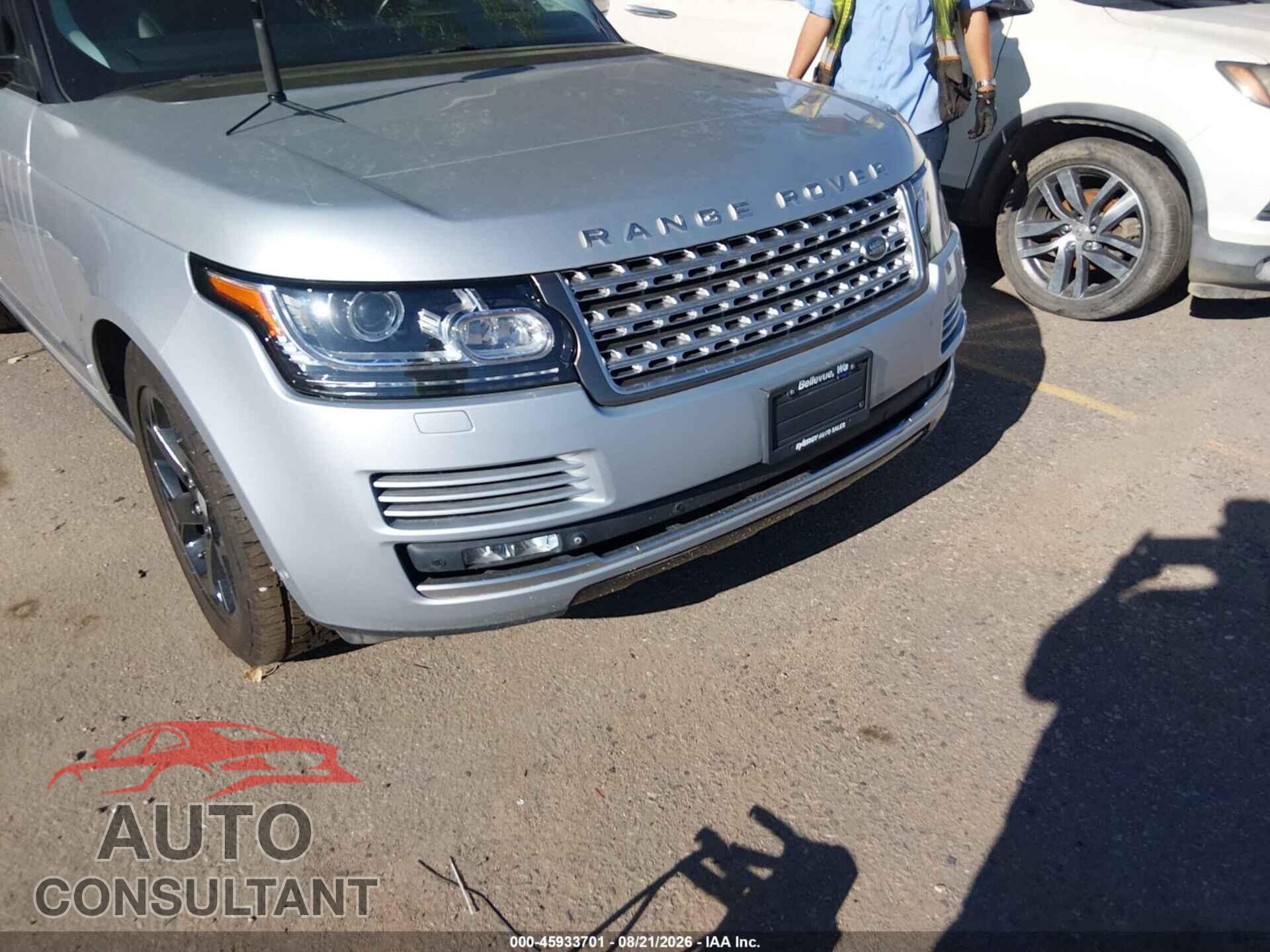 LAND ROVER RANGE ROVER 2015 - SALGS2VF9FA241150