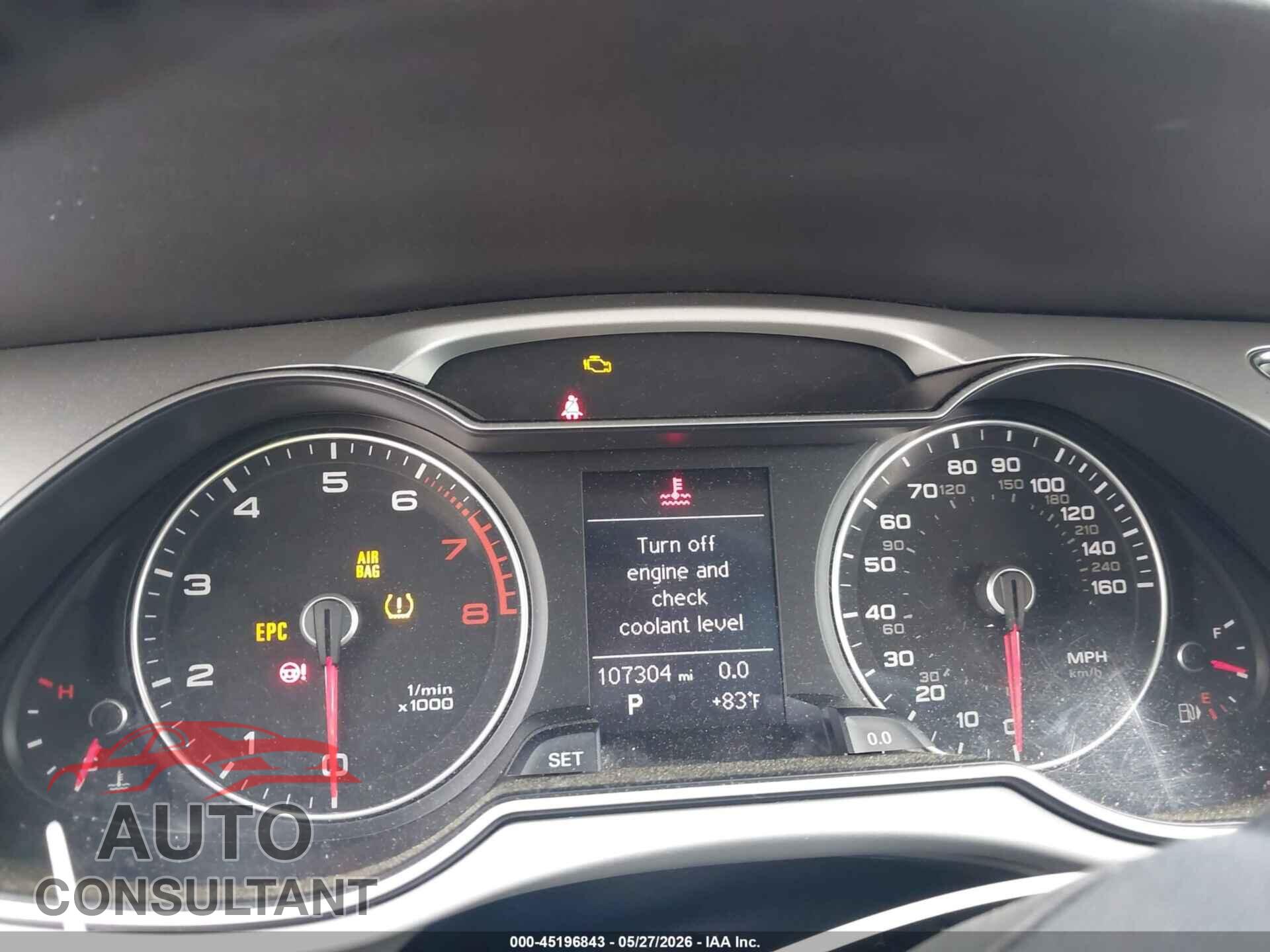 AUDI A4 2015 - WAUBFAFL6FN037948