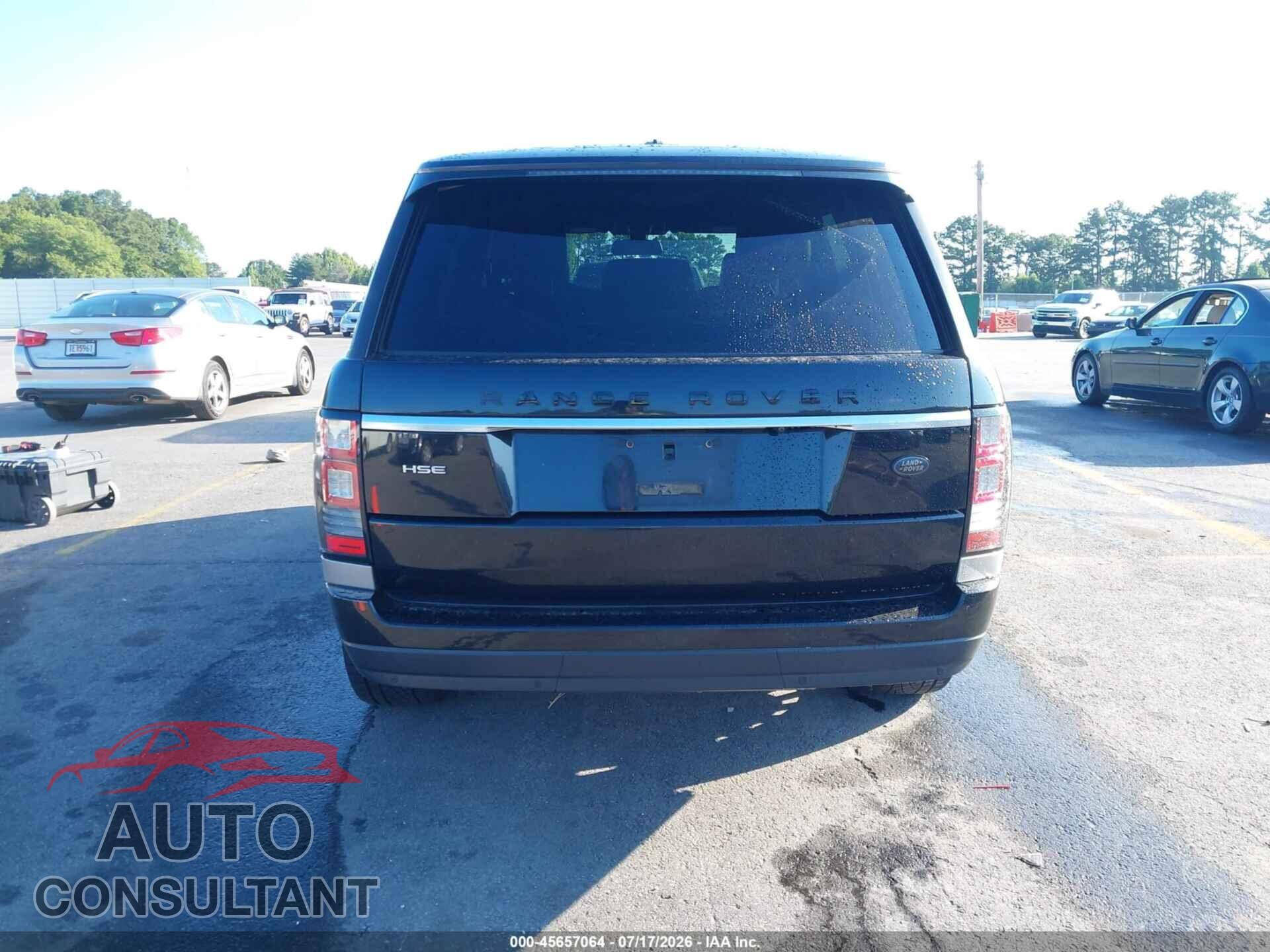 LAND ROVER RANGE ROVER 2014 - SALGS2WF6EA192437