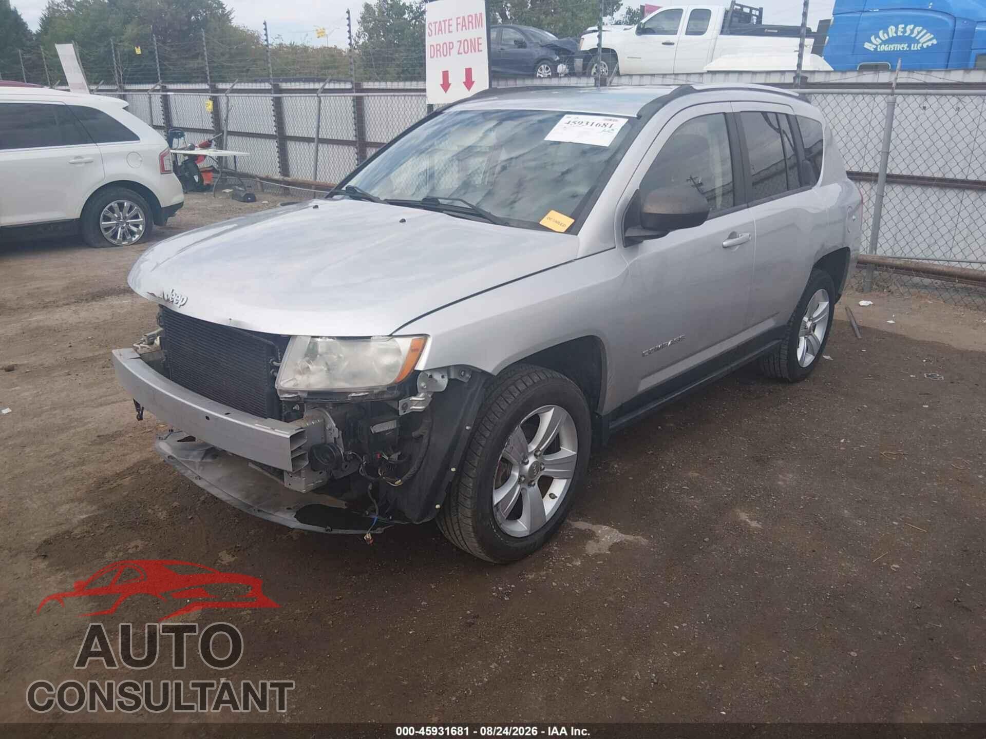 JEEP COMPASS 2012 - 1C4NJCBA8CD657250