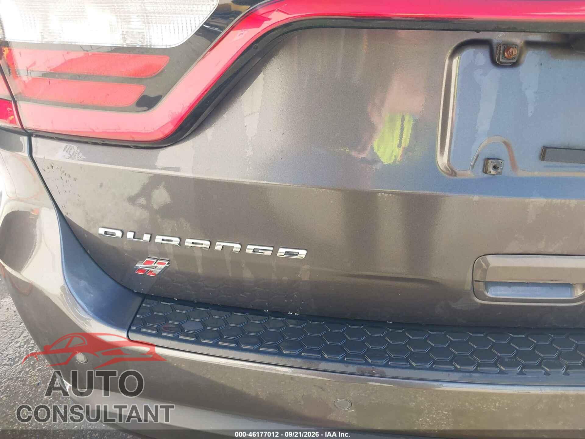 DODGE DURANGO 2019 - 1C4RDJAGXKC827258
