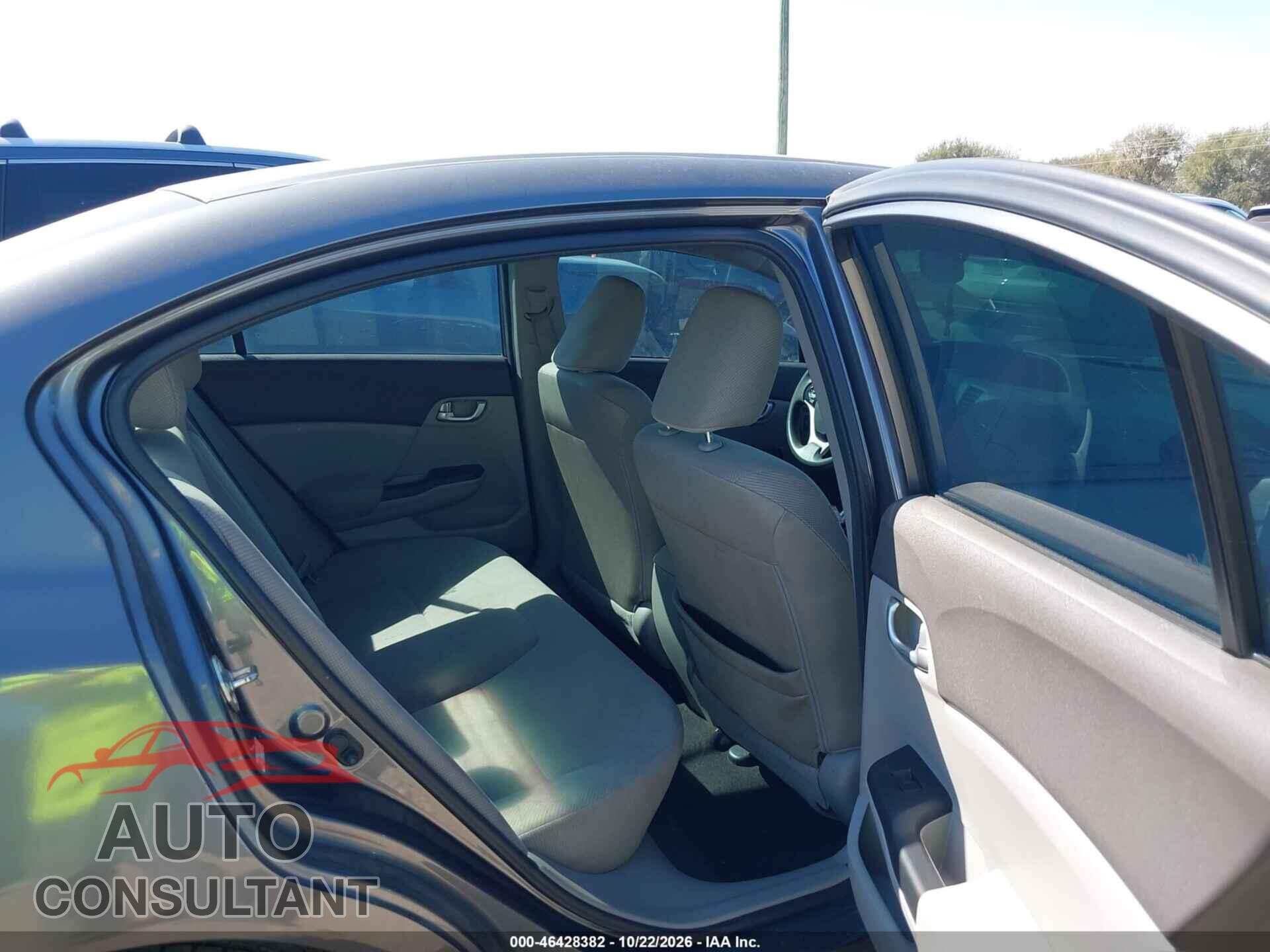 HONDA CIVIC 2012 - 19XFB2F80CE089741