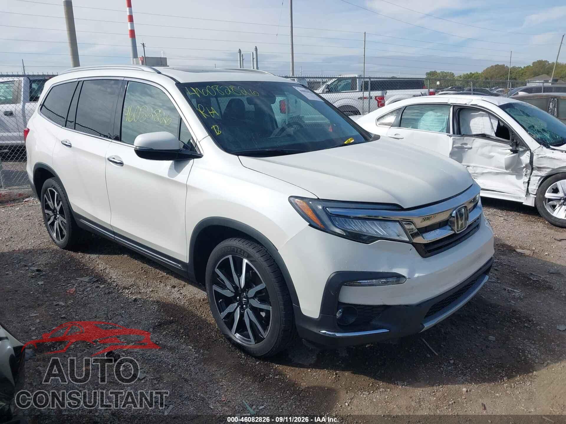 HONDA PILOT 2019 - 5FNYF6H64KB055830