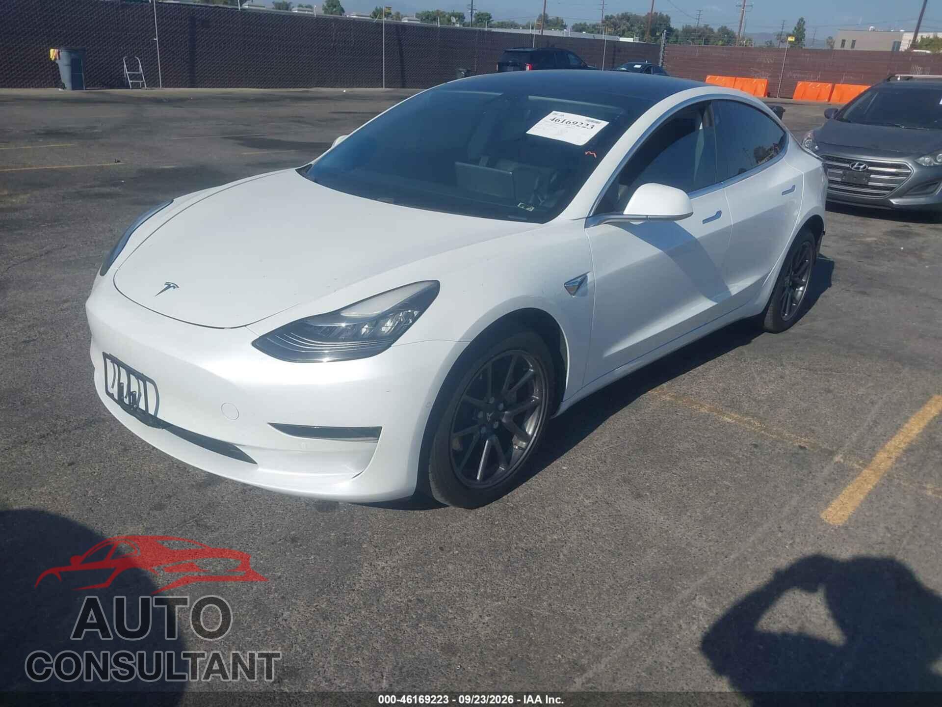 TESLA MODEL 3 2019 - 5YJ3E1EA0KF483564