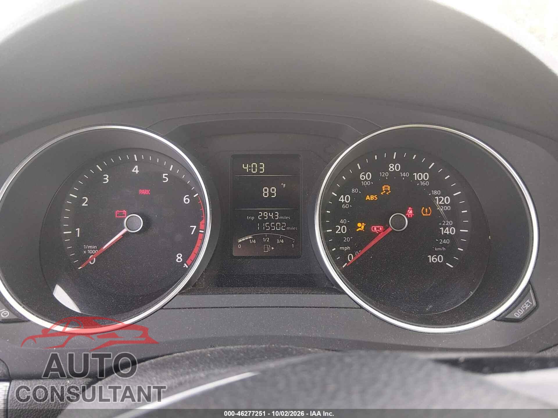 VOLKSWAGEN JETTA 2017 - 3VW167AJ4HM364821