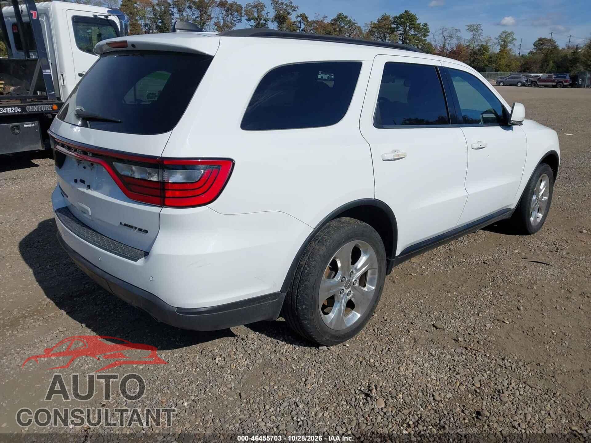 DODGE DURANGO 2014 - 1C4RDJDG2EC581869