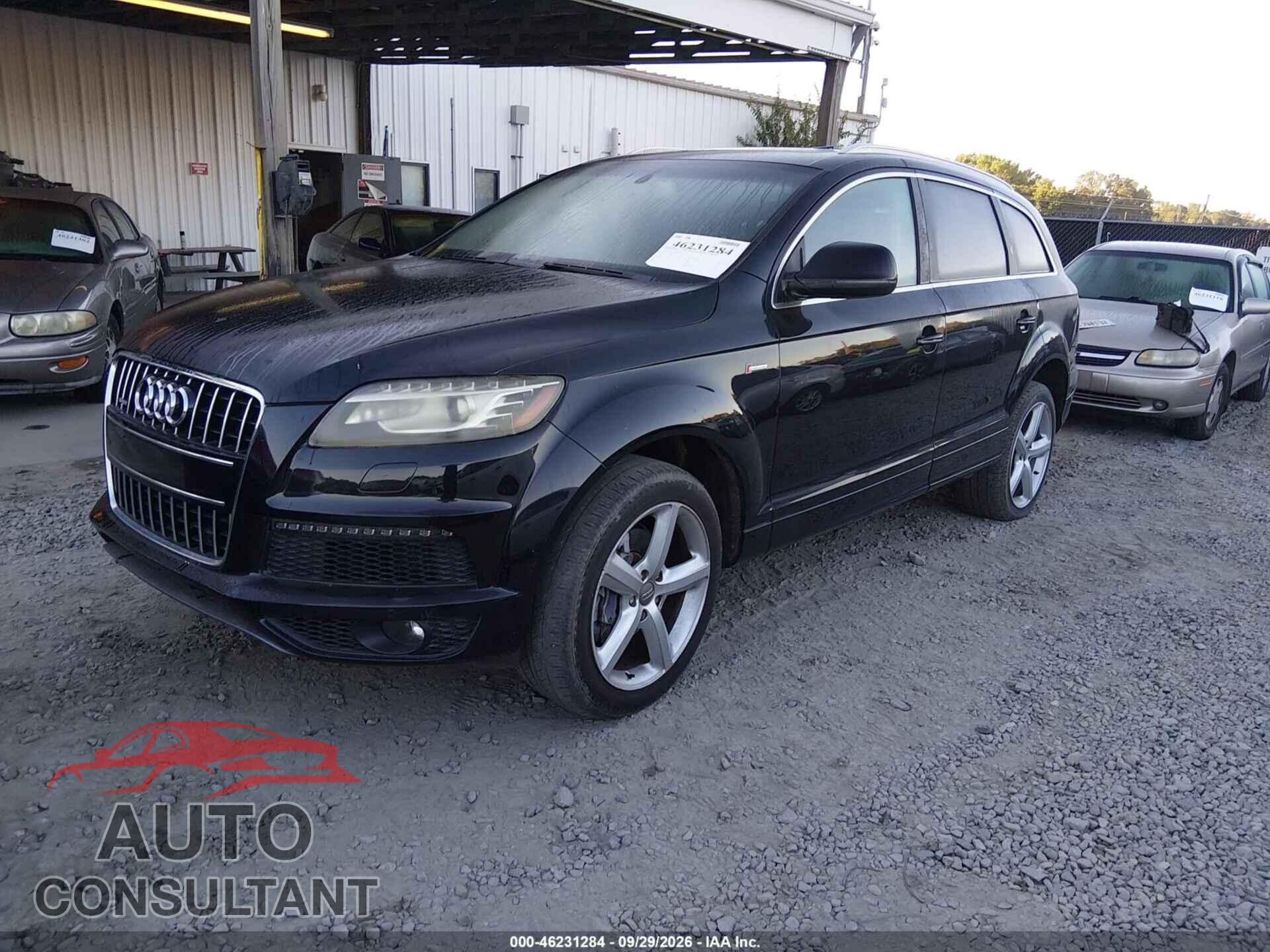 AUDI Q7 2012 - WA1DGBFE7CD010558
