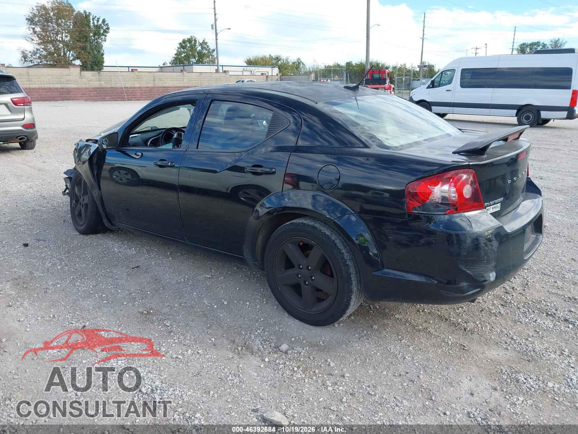 DODGE AVENGER 2011 - 1B3BD2FG8BN574477