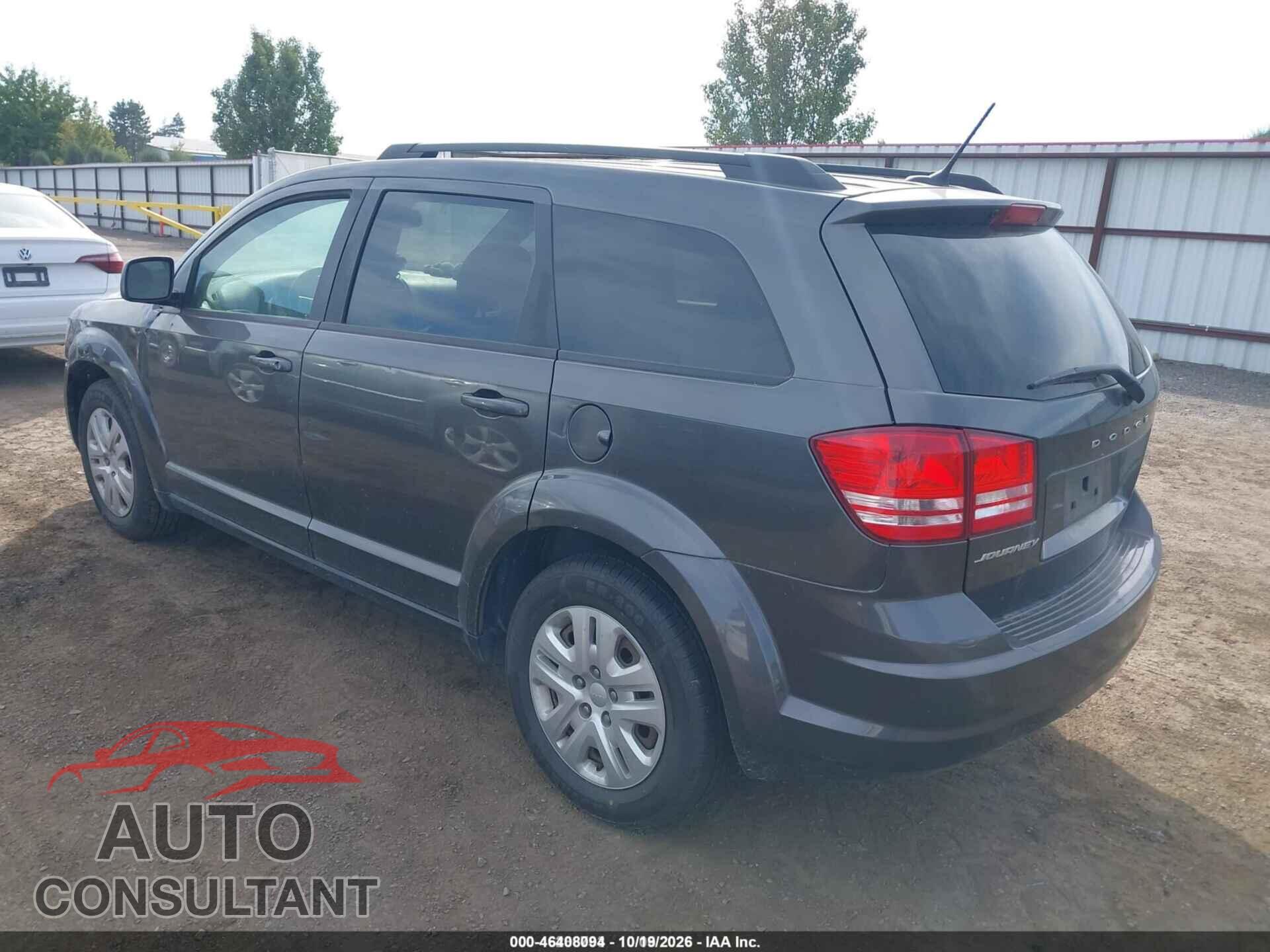DODGE JOURNEY 2017 - 3C4PDCAB5HT525686