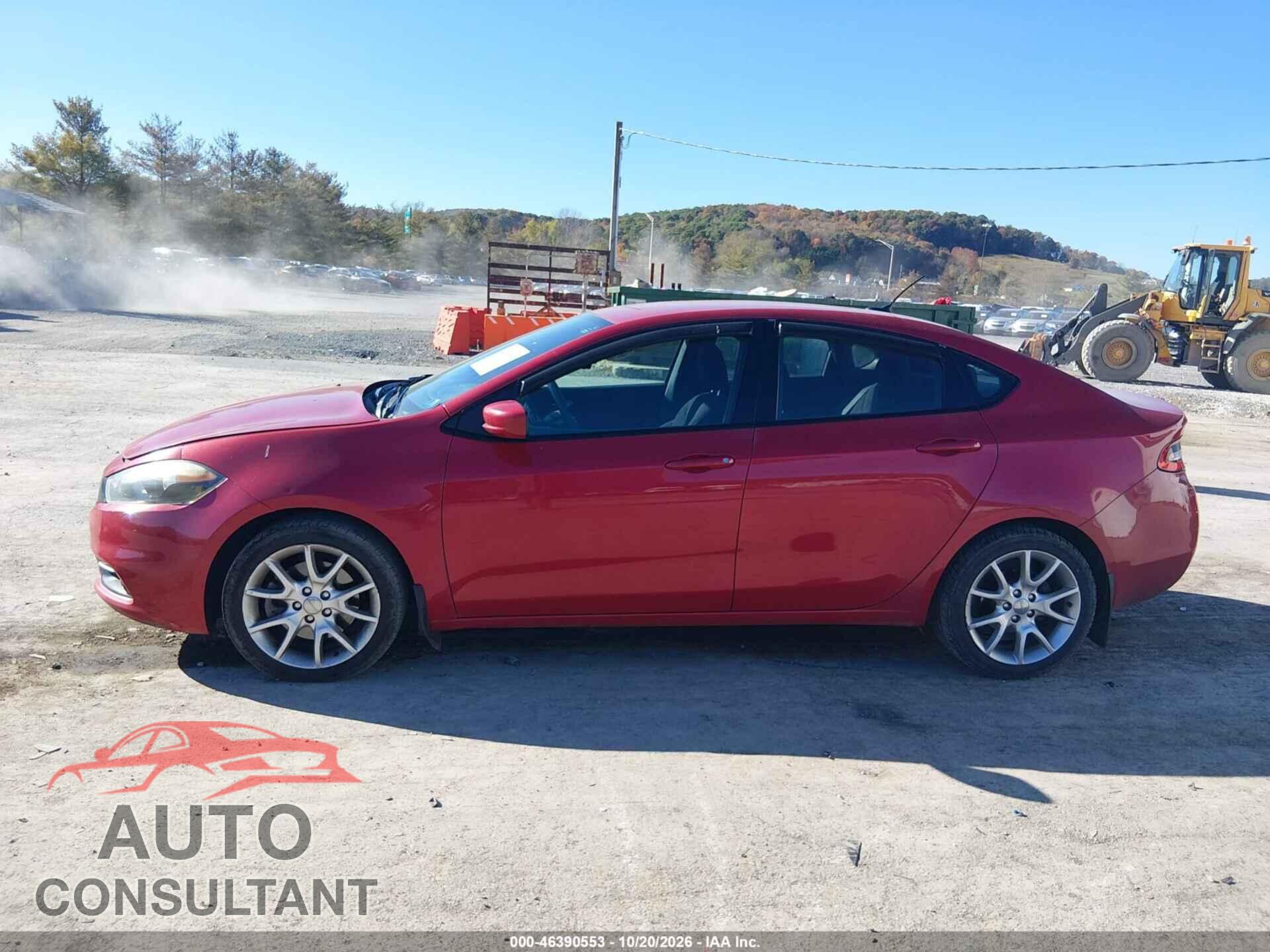 DODGE DART 2013 - 1C3CDFBA0DD247368