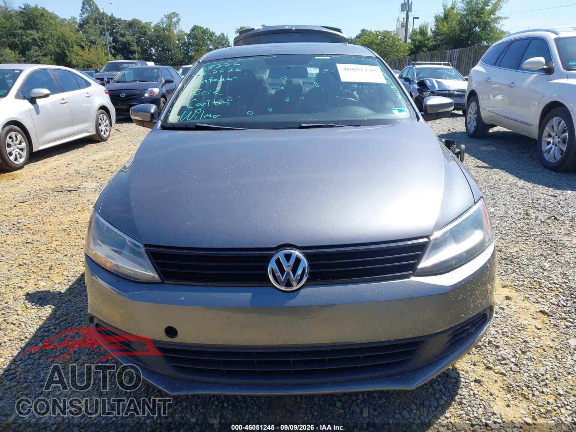 VOLKSWAGEN JETTA 2012 - 3VWLL7AJ9CM022260