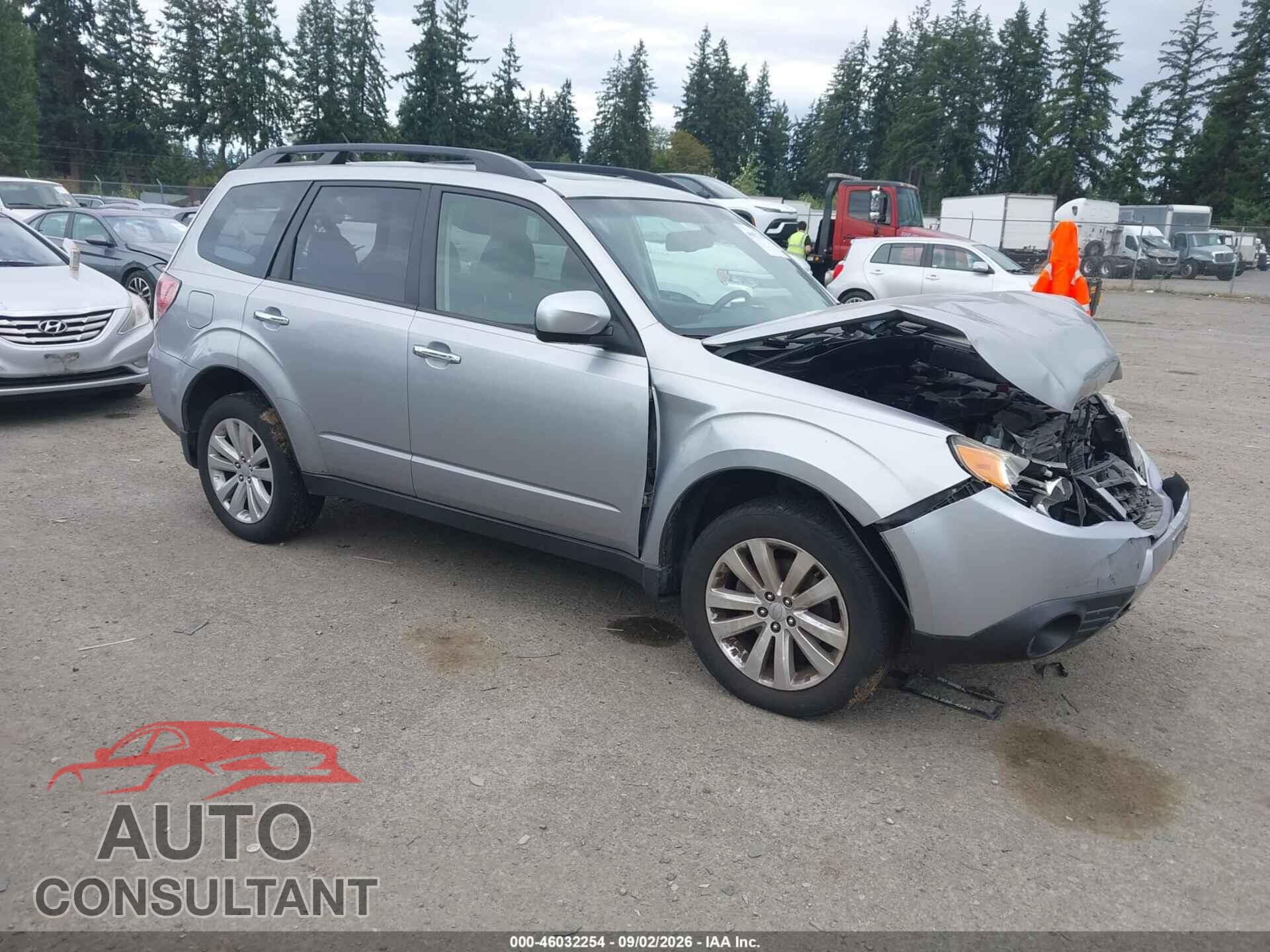 SUBARU FORESTER 2012 - JF2SHAEC5CH469926