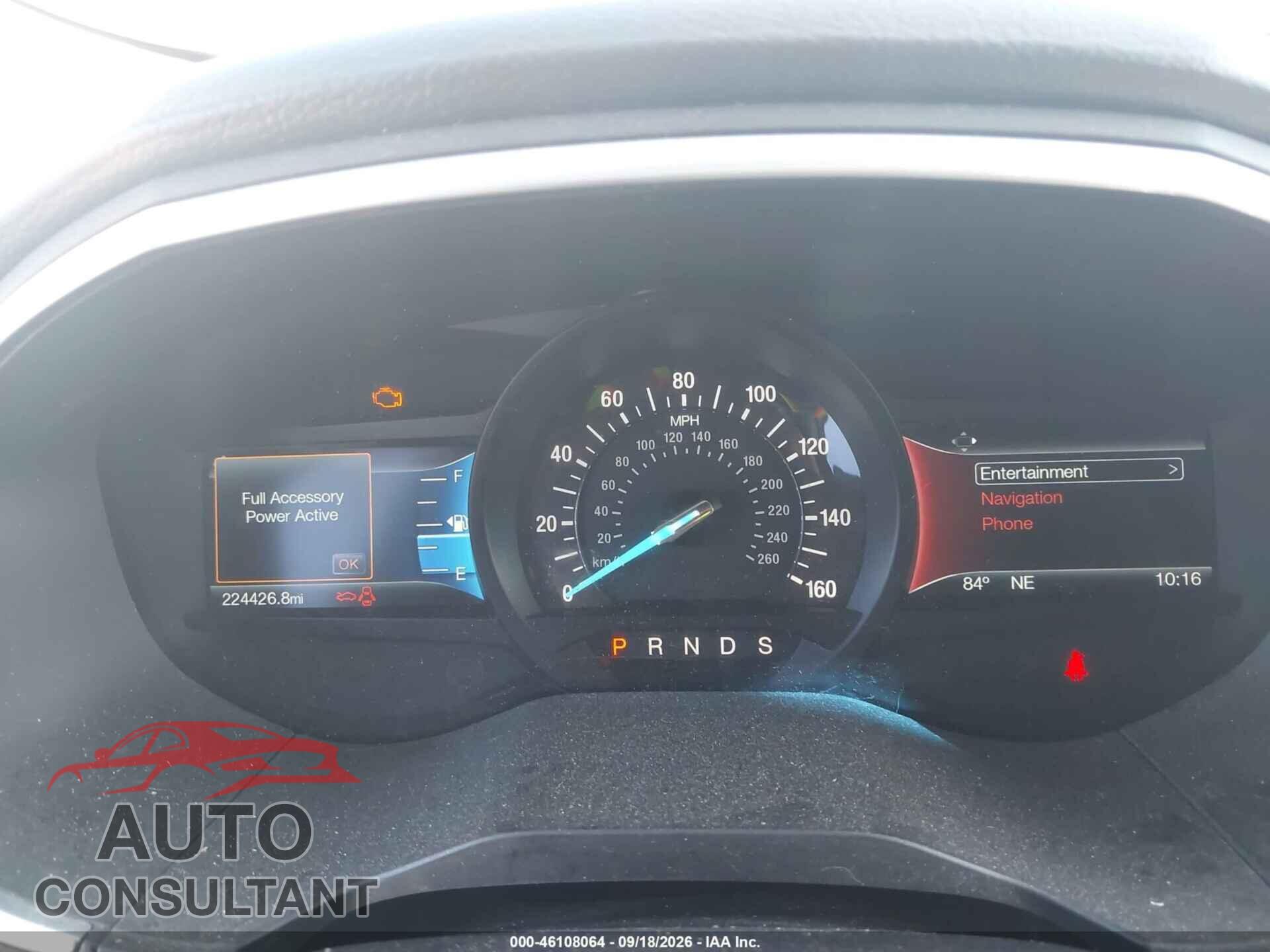 FORD EDGE 2015 - 2FMTK4AP9FBC22288