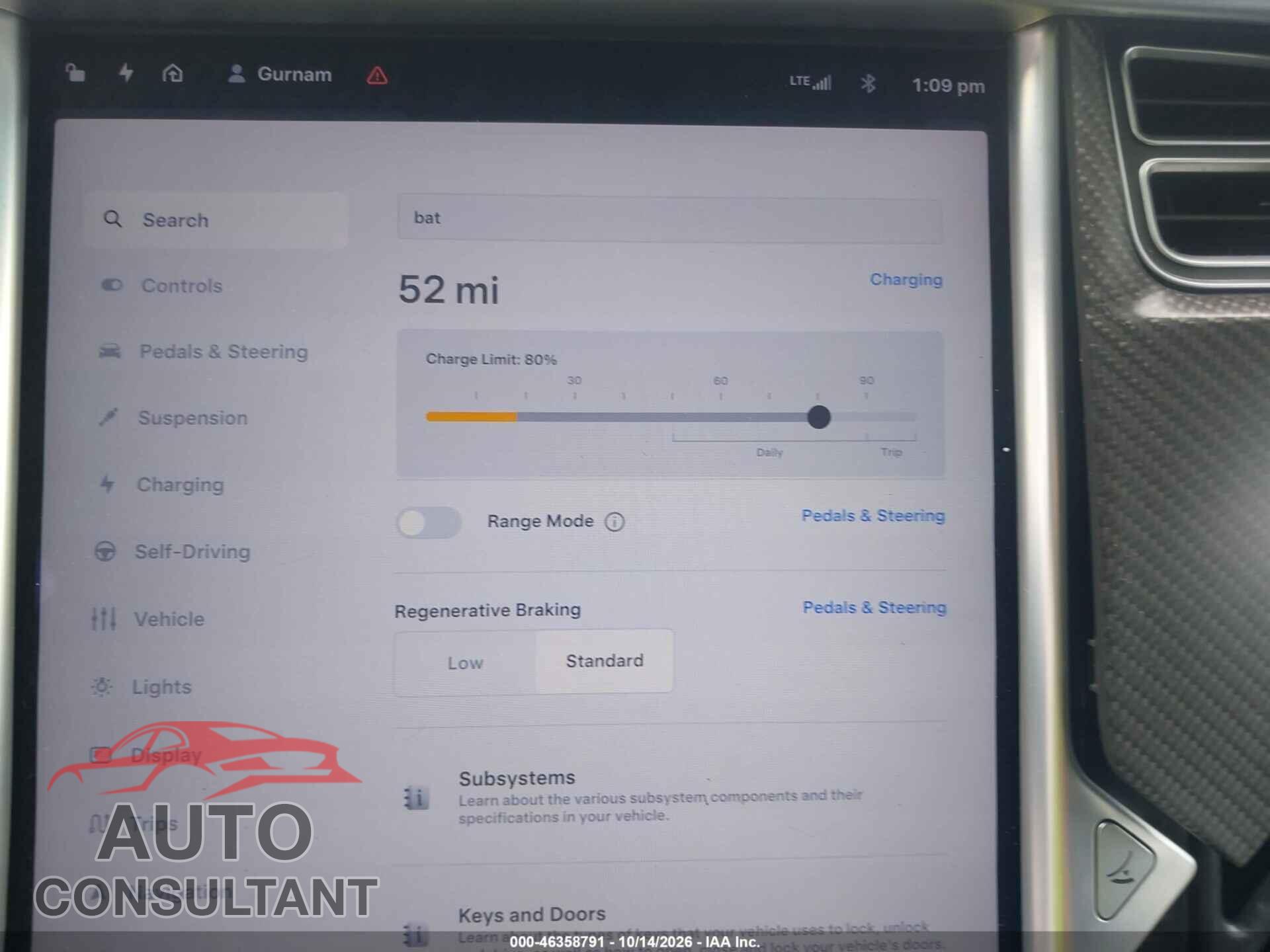 TESLA MODEL X 2017 - 5YJXCAE21HF076667