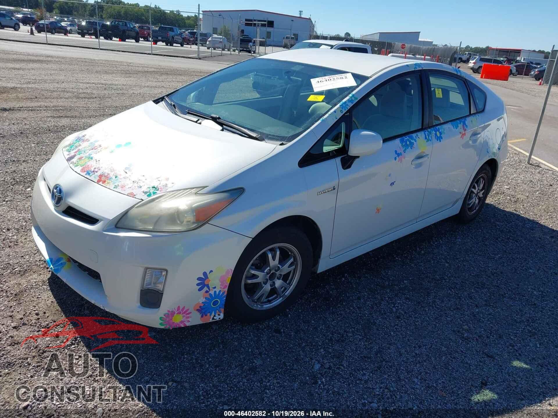 TOYOTA PRIUS 2010 - JTDKN3DU4A0064357