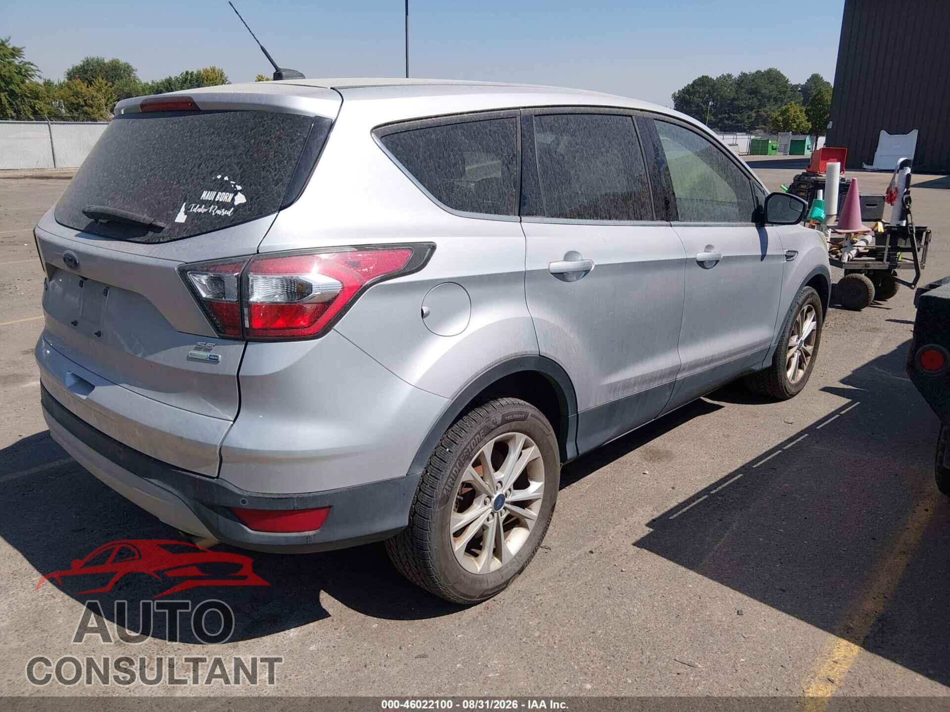 FORD ESCAPE 2017 - 1FMCU9GD7HUB03219